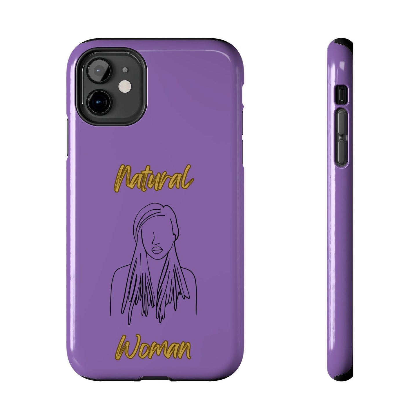 Natural Woman Content (BL)Tough Phone Cases LIGHT PURPLE