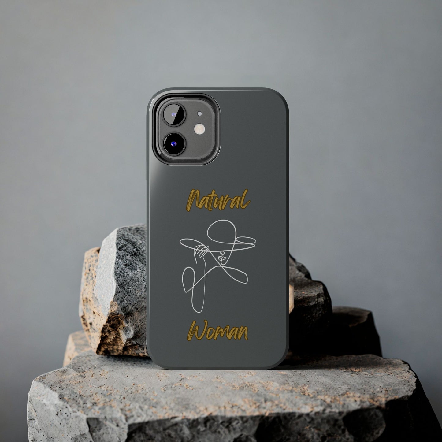 Natural Woman An Original (WL)Tough Phone Cases DARK GREY