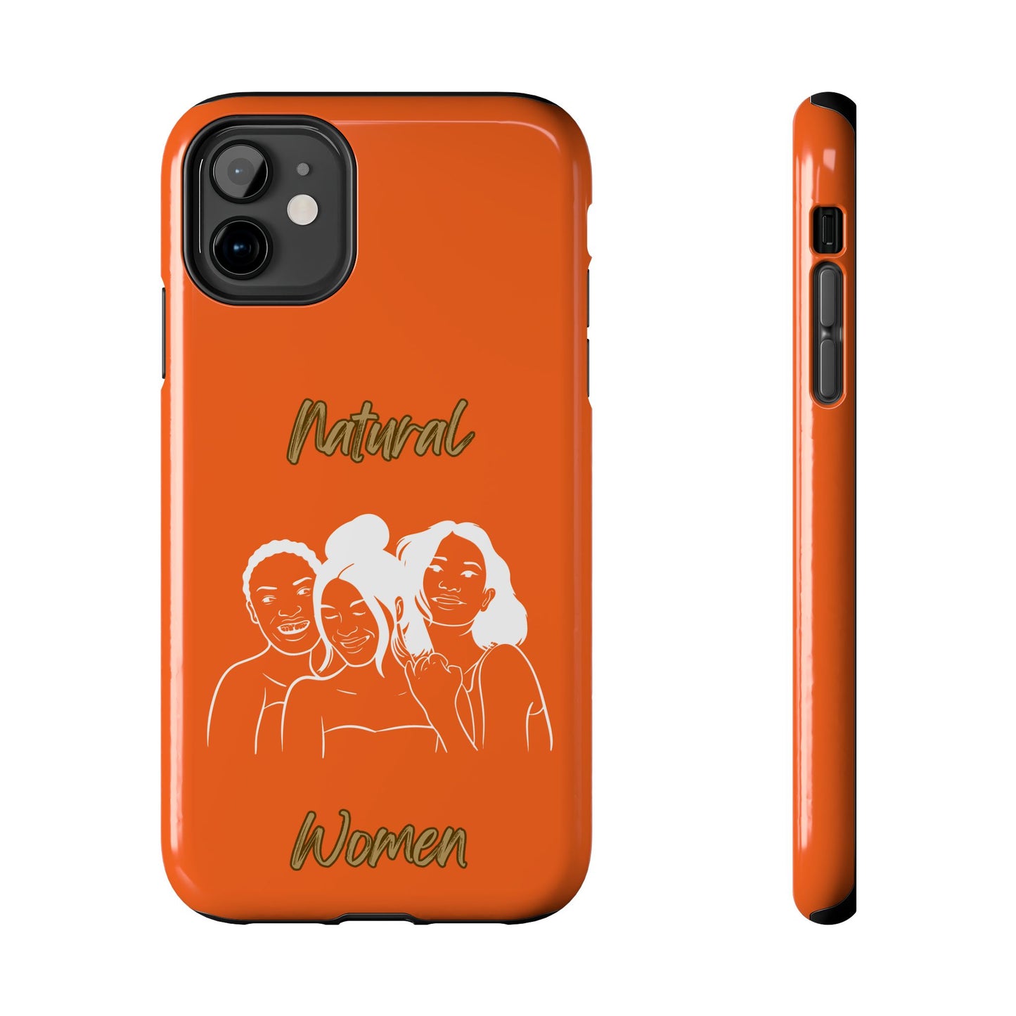 Natural Women Laughing Friends (WL)Tough Phone Cases ORANGE