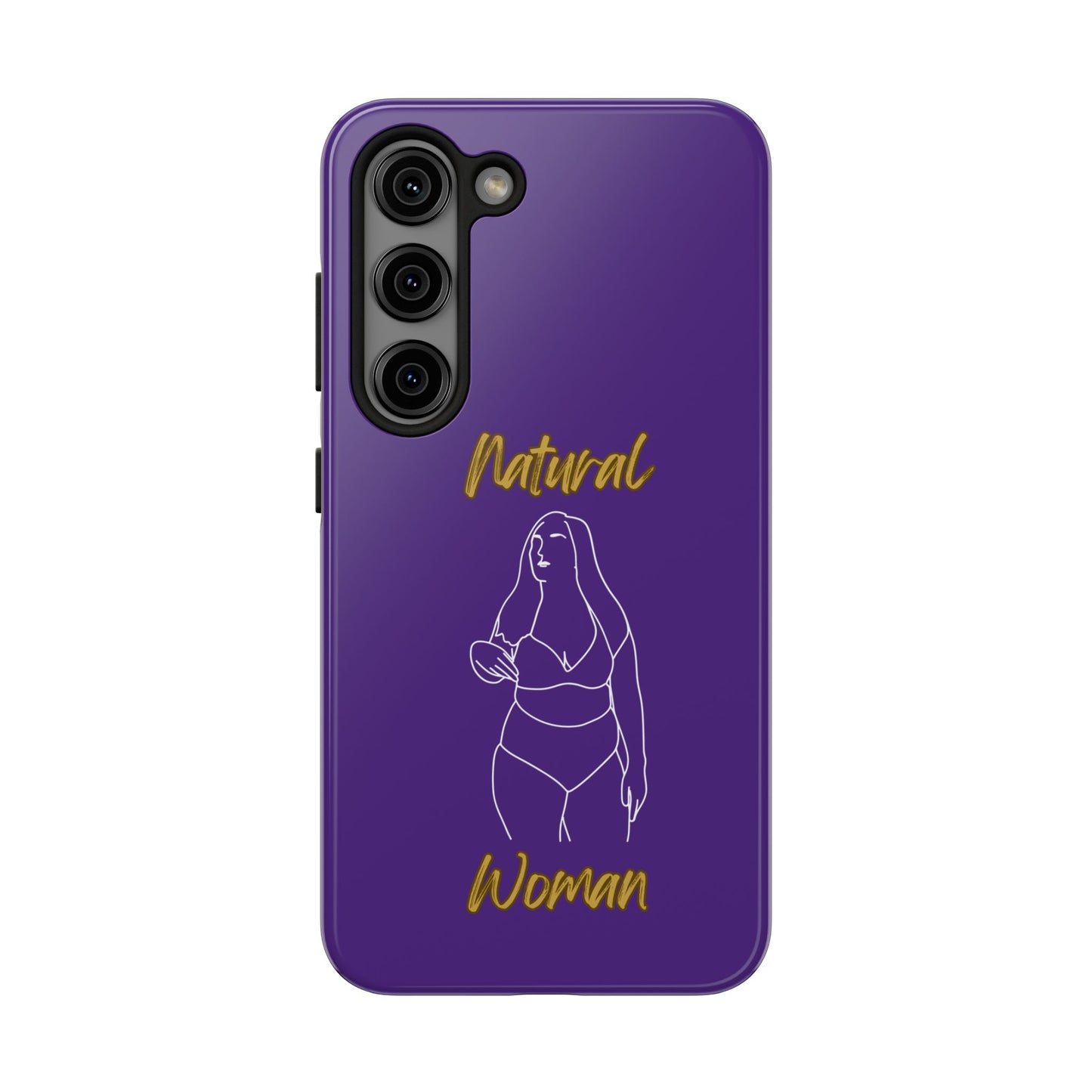 Natural Woman Full Beauty (WL)Tough Phone Cases PURPLE