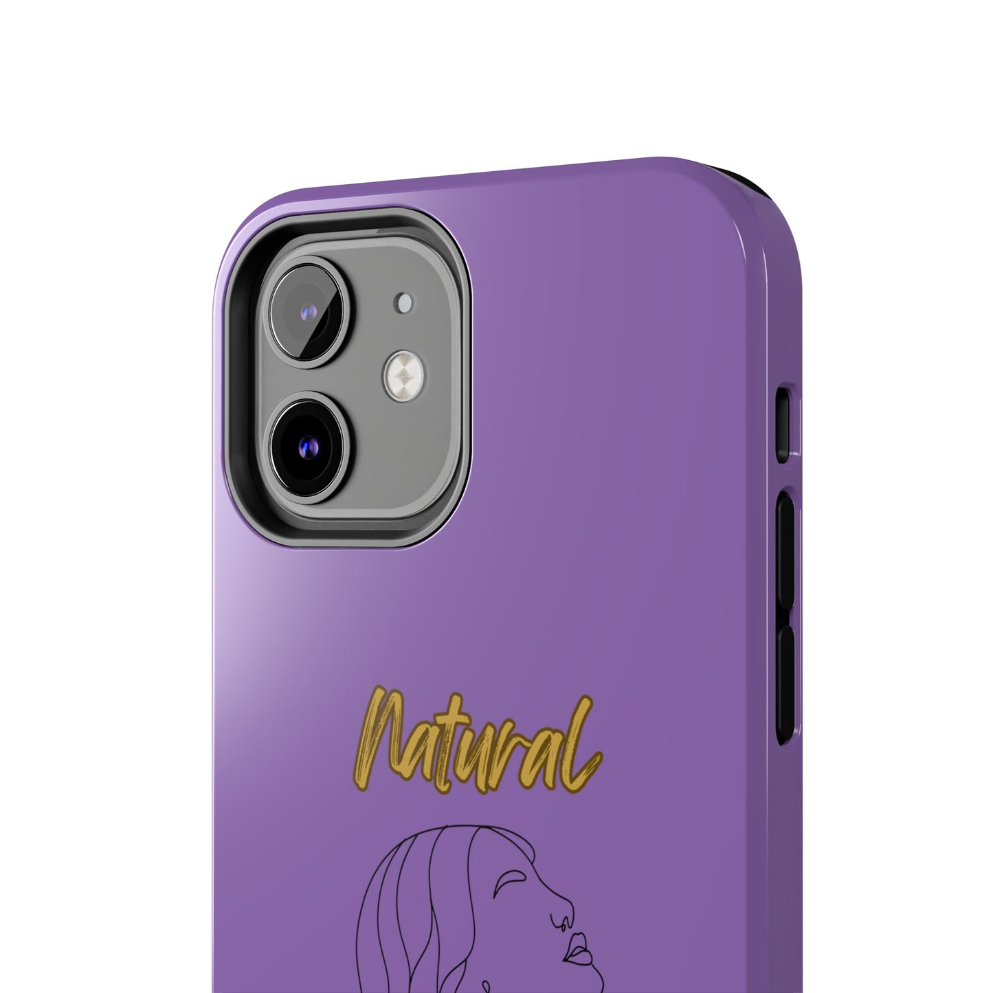 Natural Woman Breeze On Face (BL)Tough Phone Cases LIGHT PURPLE