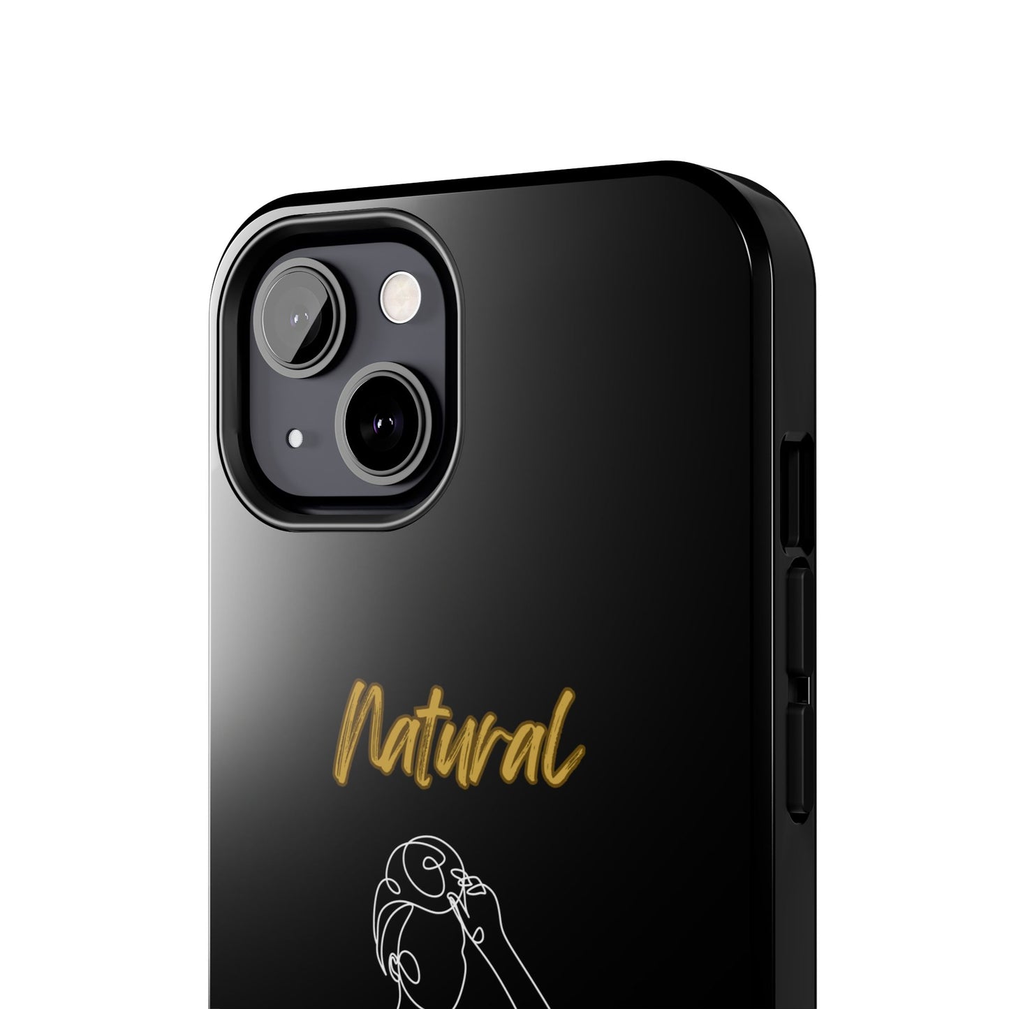 Natural Woman Style (WL)Tough Phone Cases BLACK