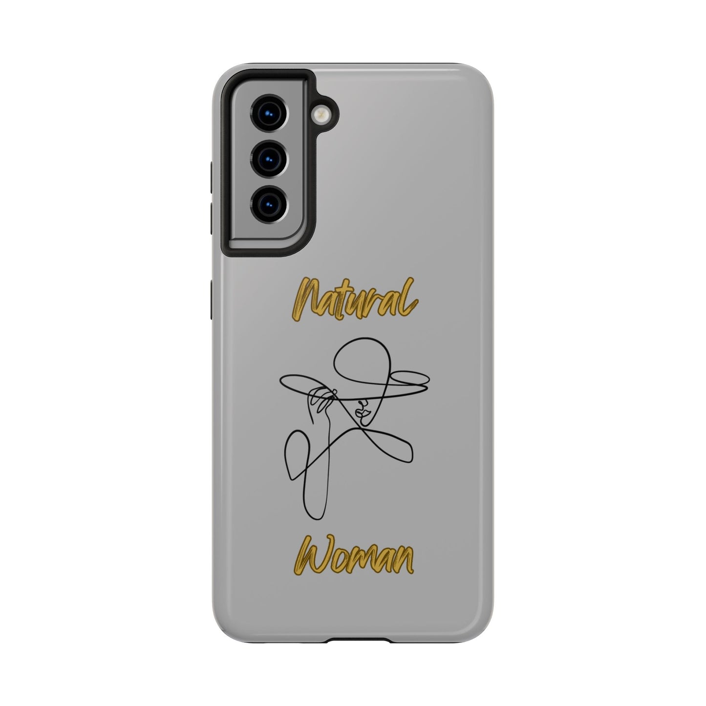 Natural Woman An Original (BL)Tough Phone Cases LIGHT GREY