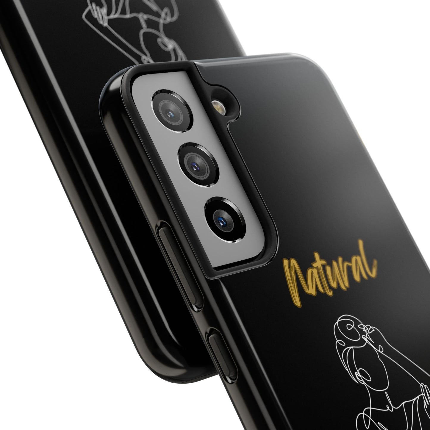 Natural Woman Style (WL)Tough Phone Cases BLACK