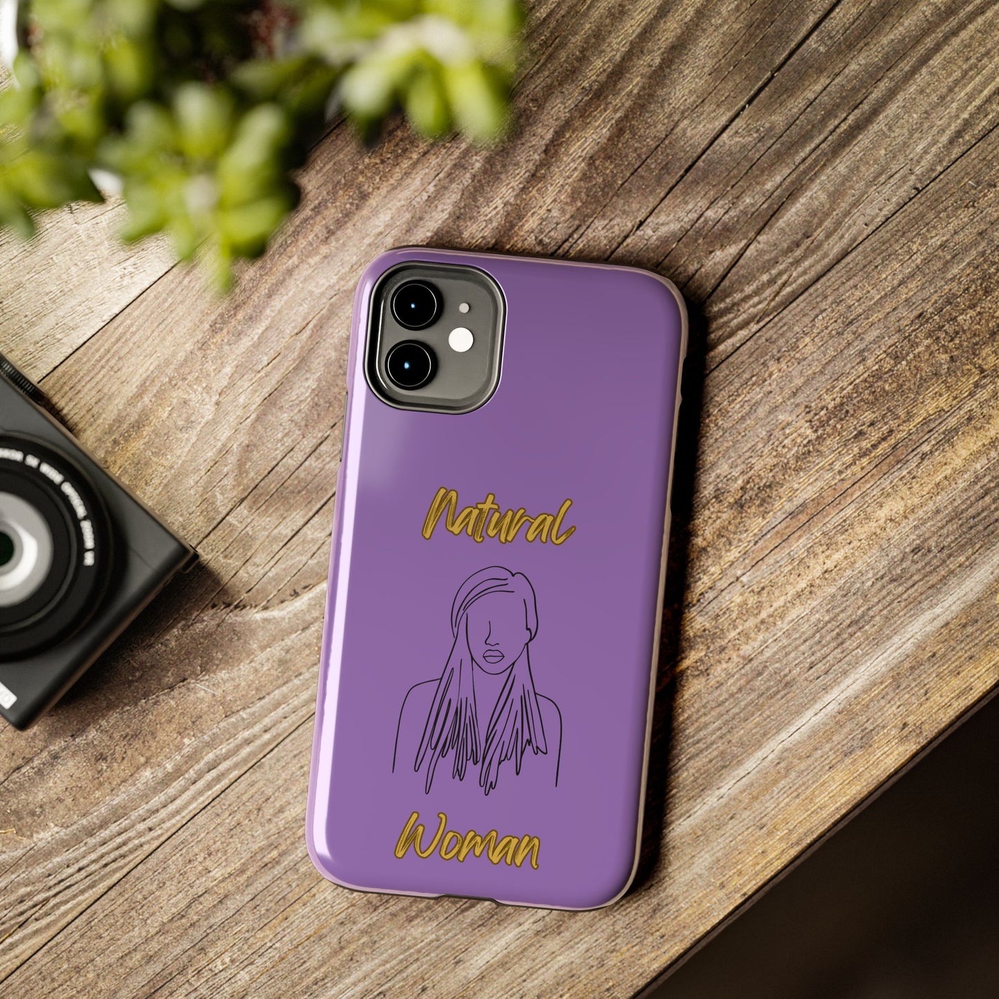 Natural Woman Content (BL)Tough Phone Cases LIGHT PURPLE