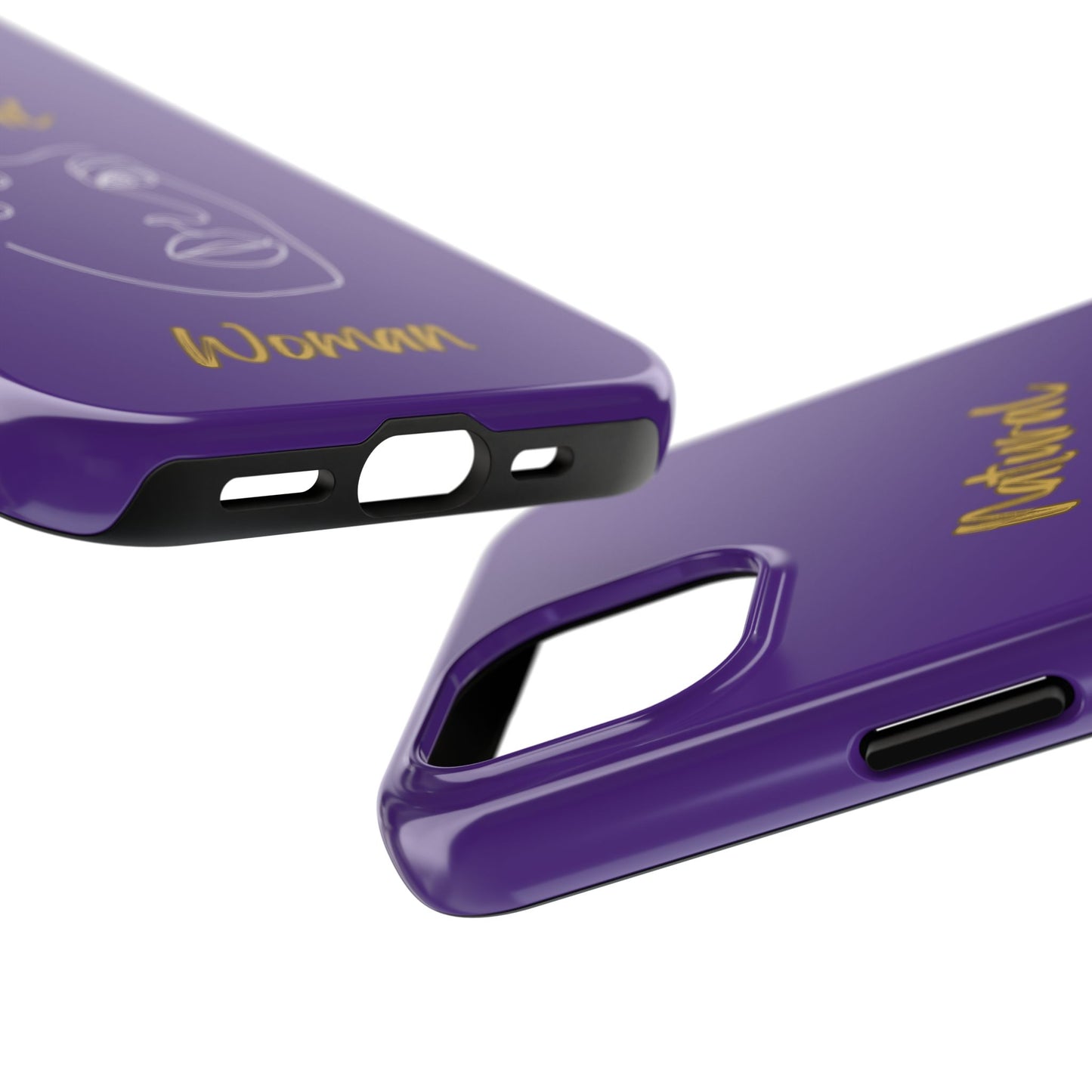 Natural Woman Peekaboo (WL)Tough Phone Cases PURPLE