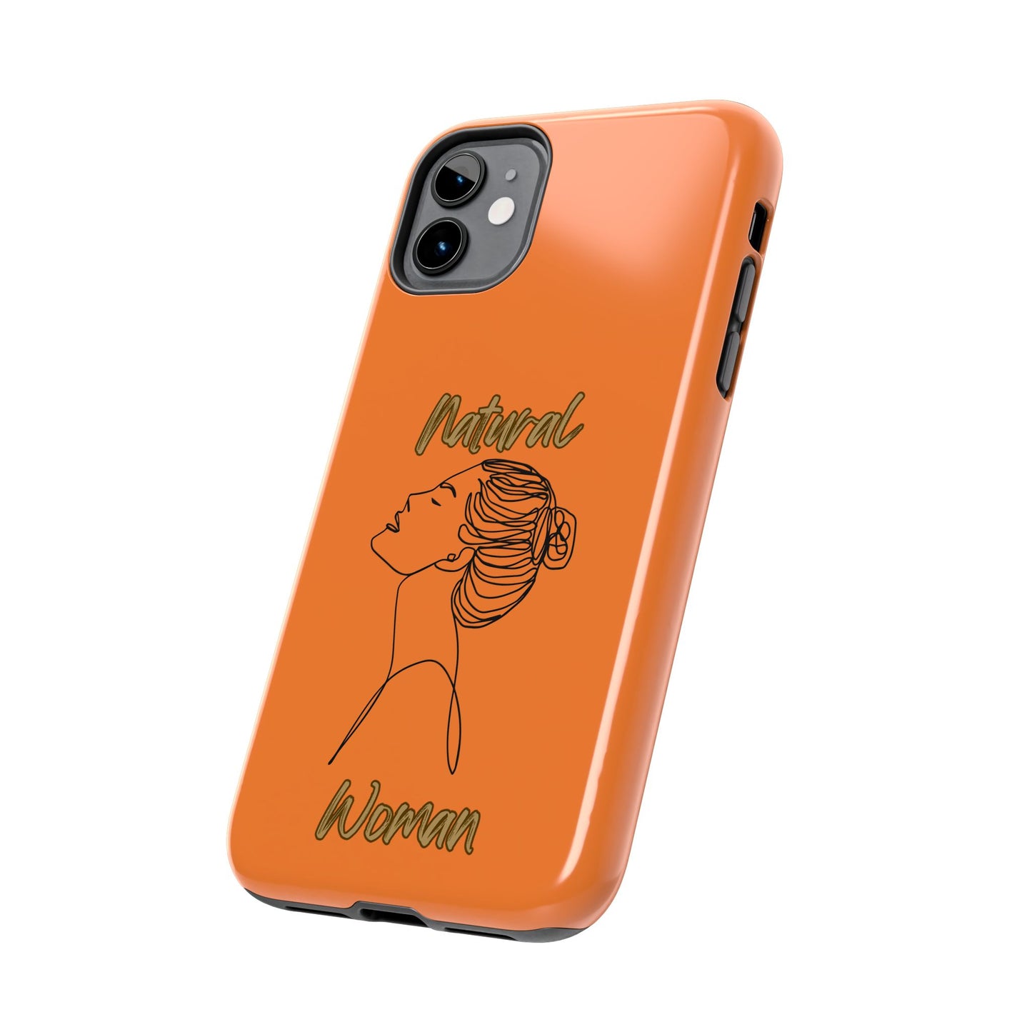 Natural Woman Wet Bun (BL) Tough Phone Cases CRUSTA