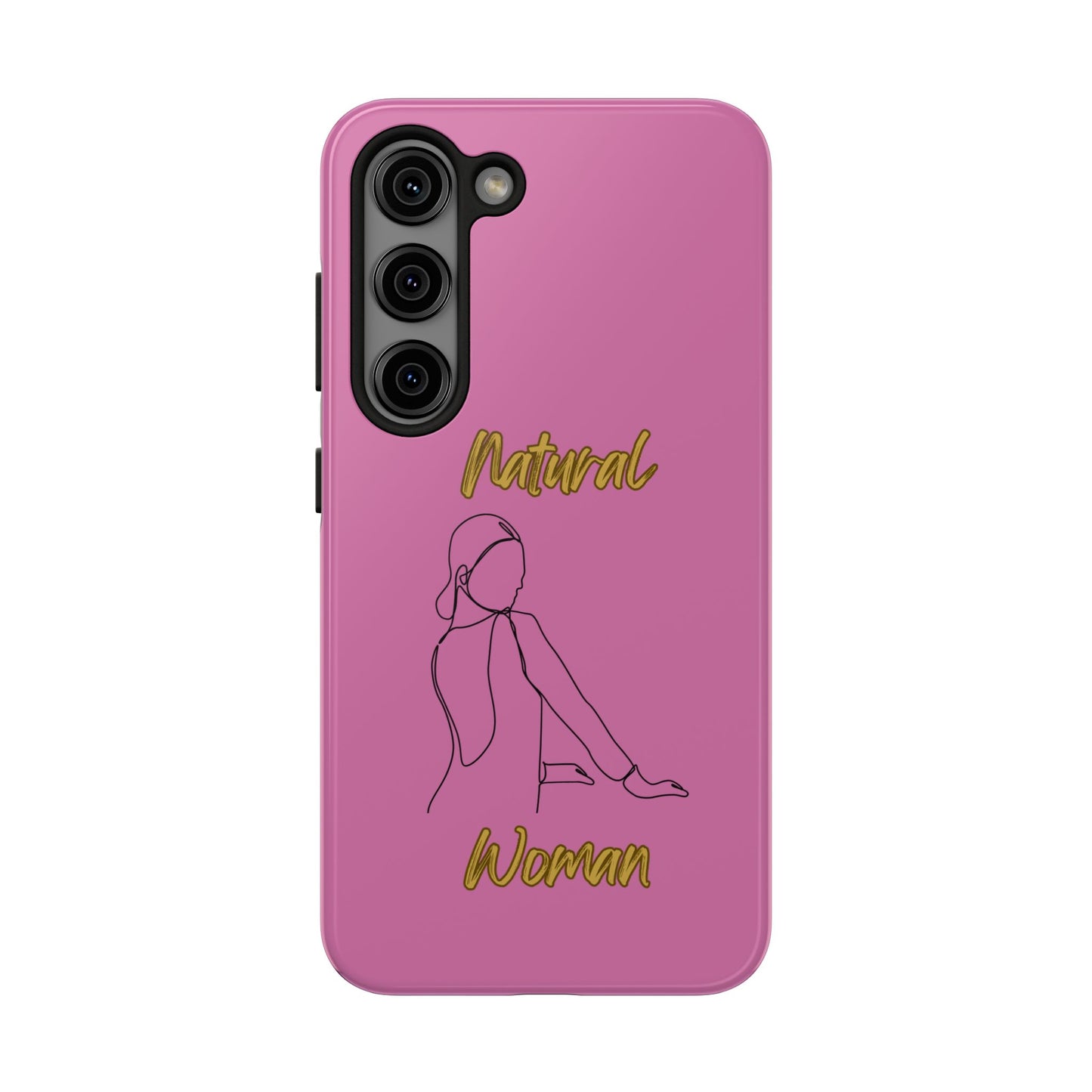 Natural Woman Hands Free (BL)Tough Phone Cases LIGHT PINK