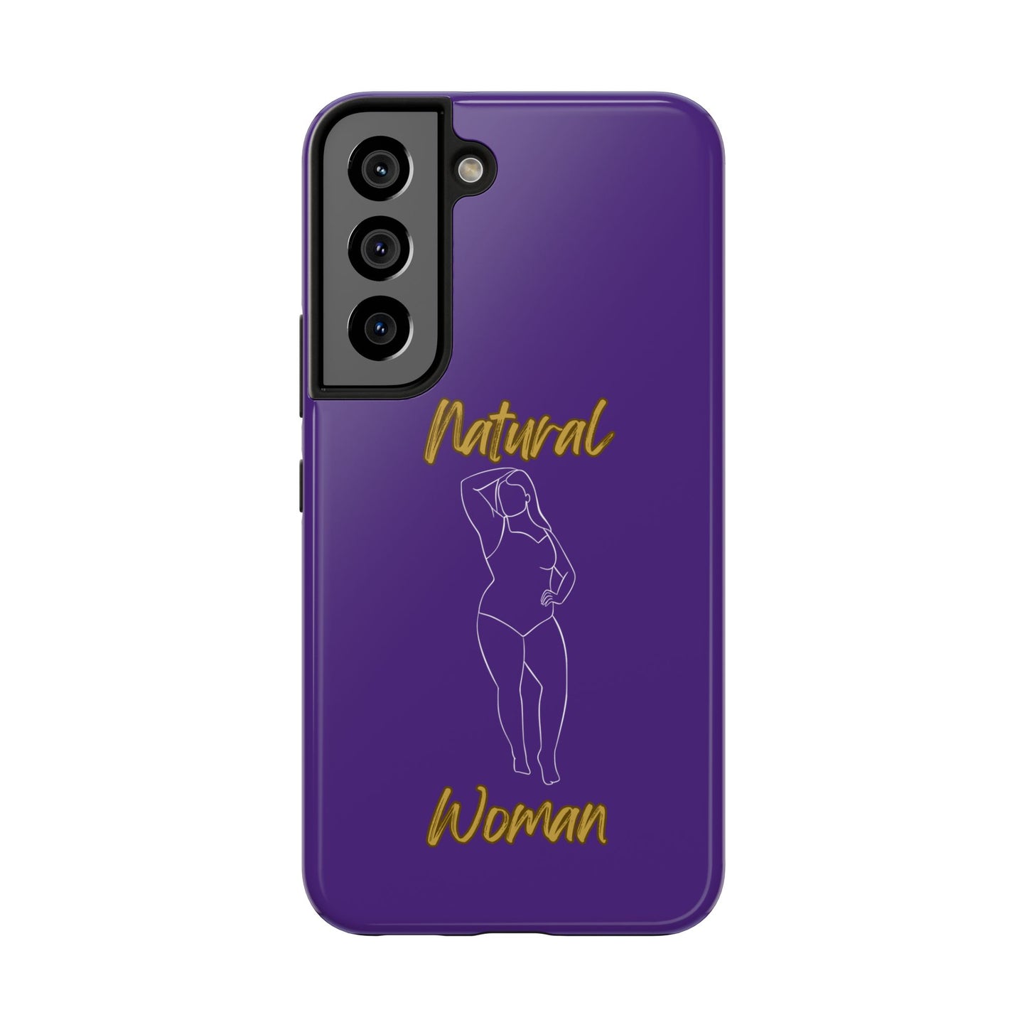 Natural Woman Looking Good (WL)Tough Phone Cases PURPLE