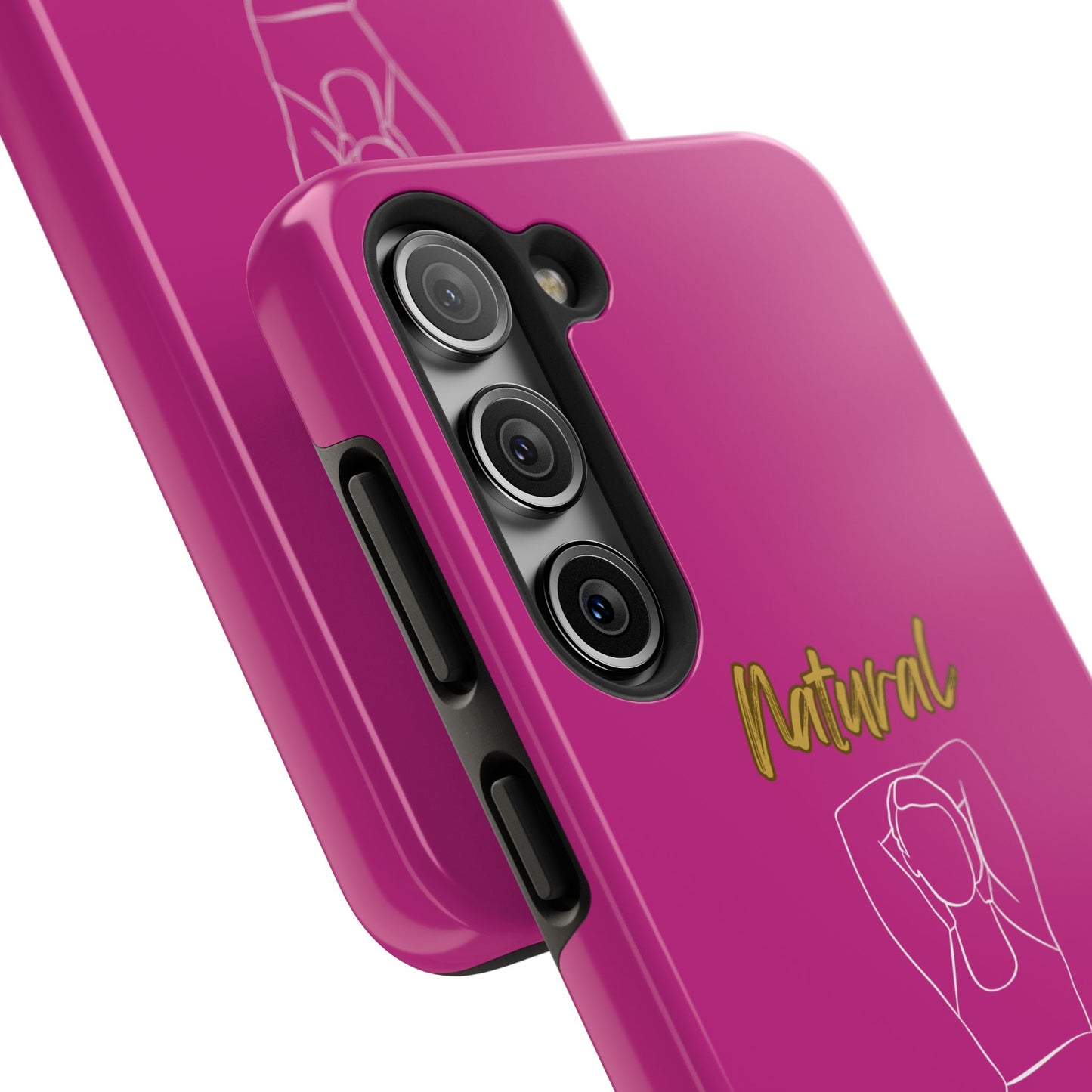 Natural Woman I Love Me (WL)Tough Phone Cases PINK