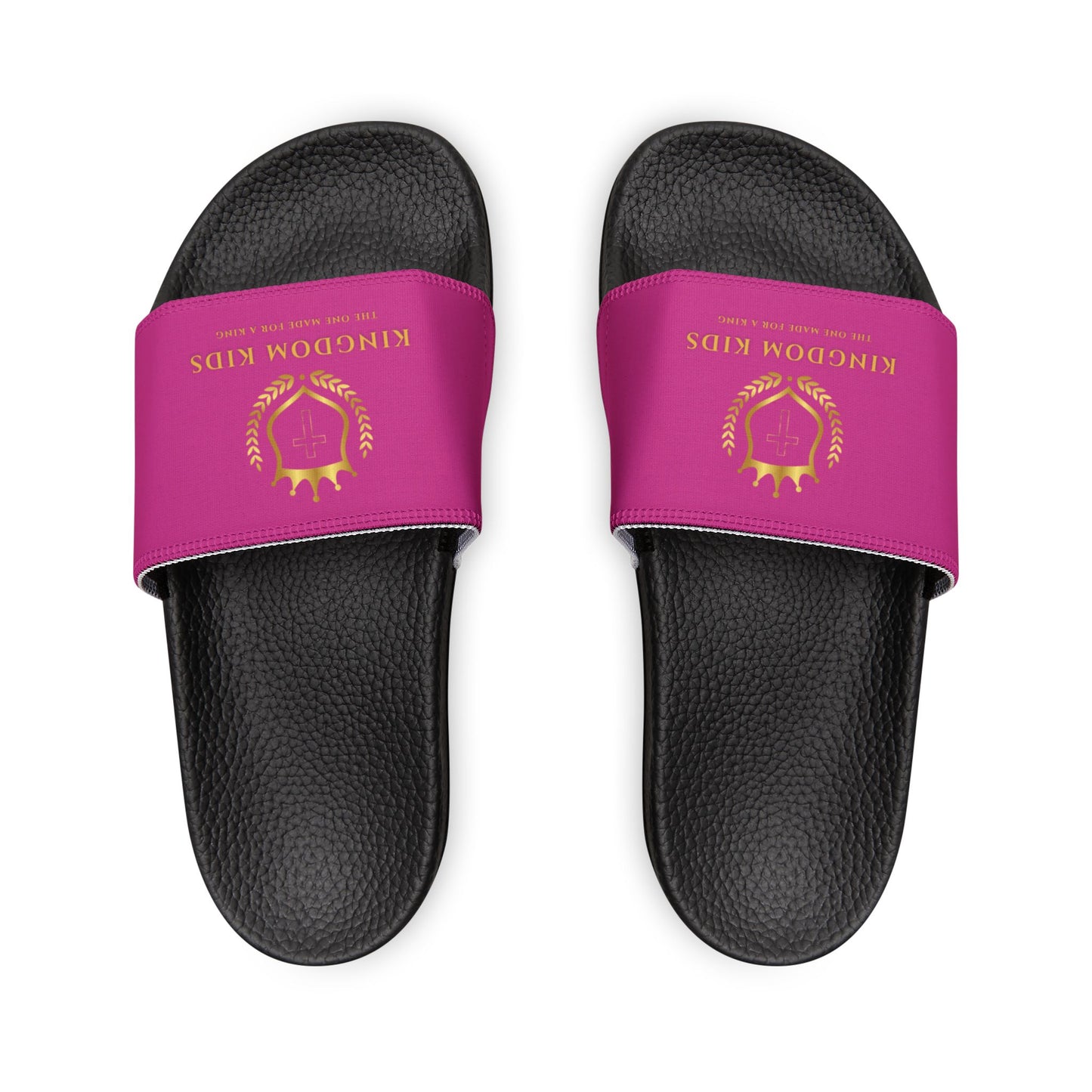 Kingdom Kids Youth Removable-Strap Sandals (Pink)