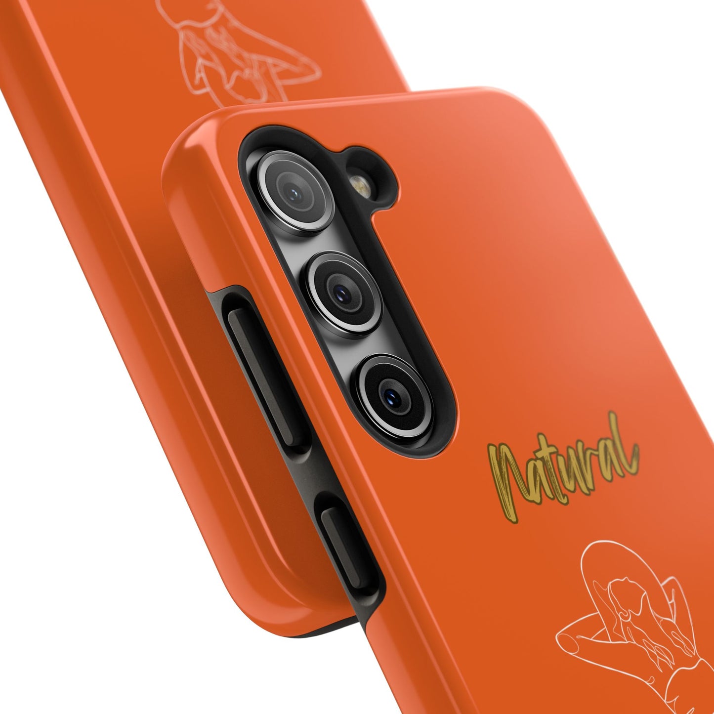 Natural Woman Sun Fun (WL)Tough Phone Cases ORANGE