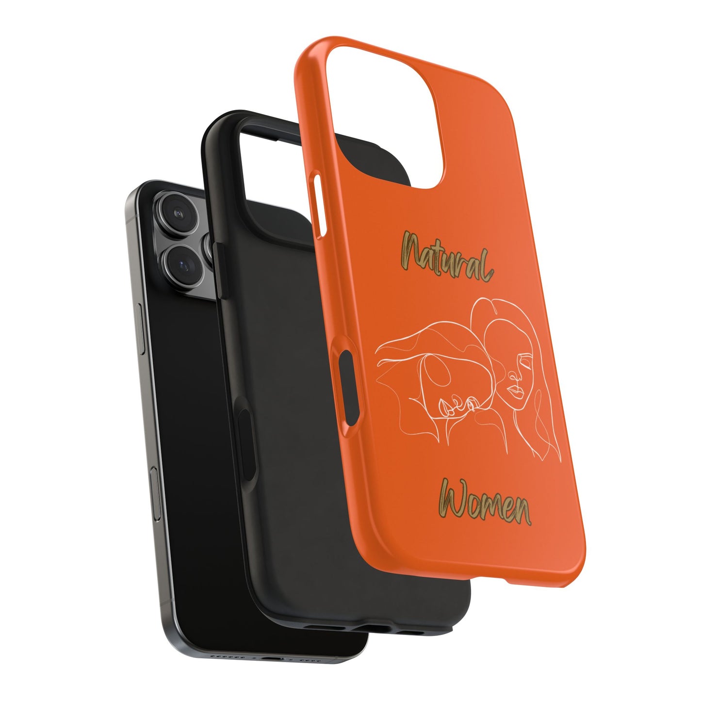 Natural Woman Sisters (WL)Tough Phone Cases ORANGE