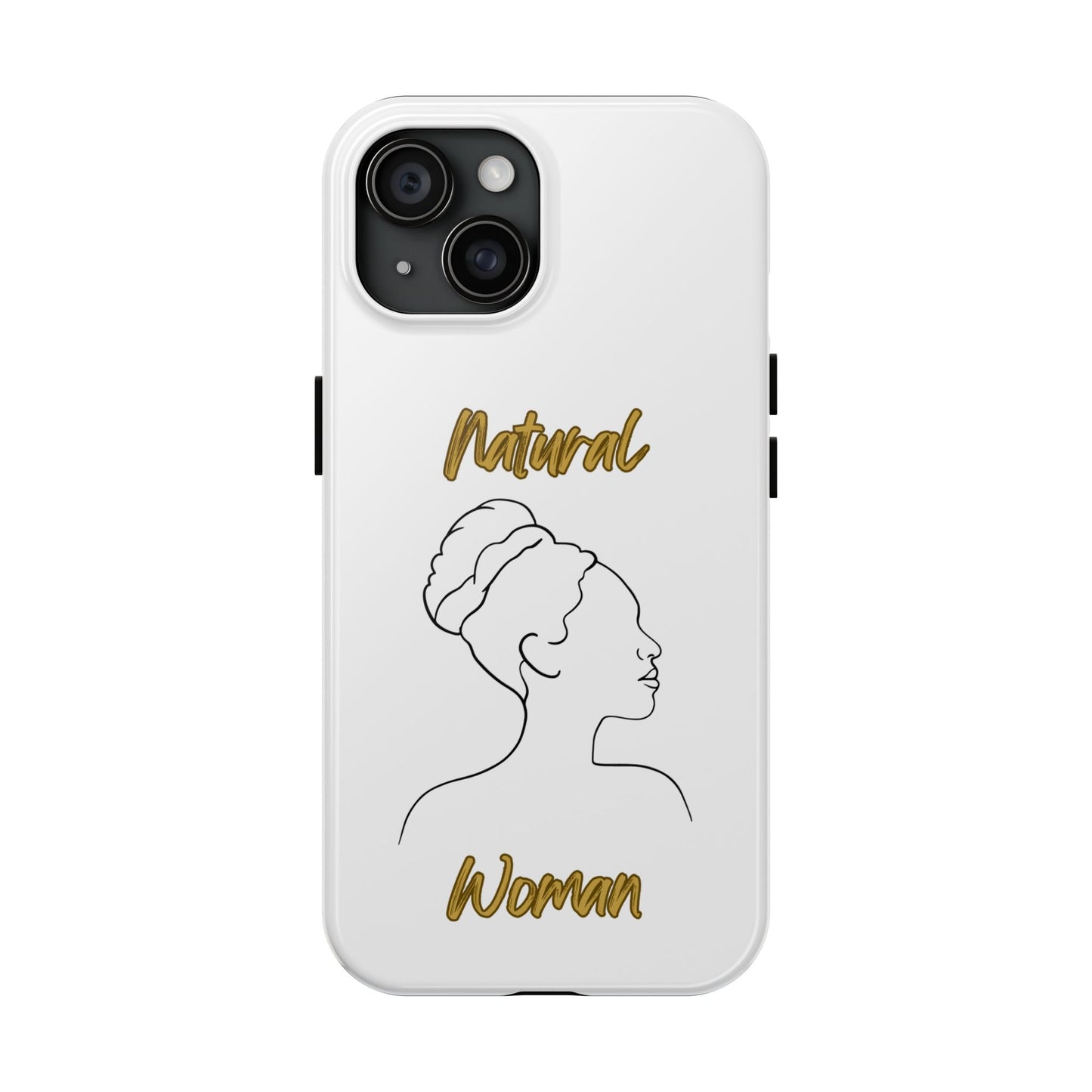 Natural Woman Mixed (BL)Tough Phone Cases WHITE