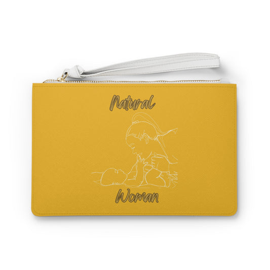 Natural Woman New Life (WL) Clutch Bag YELLOW