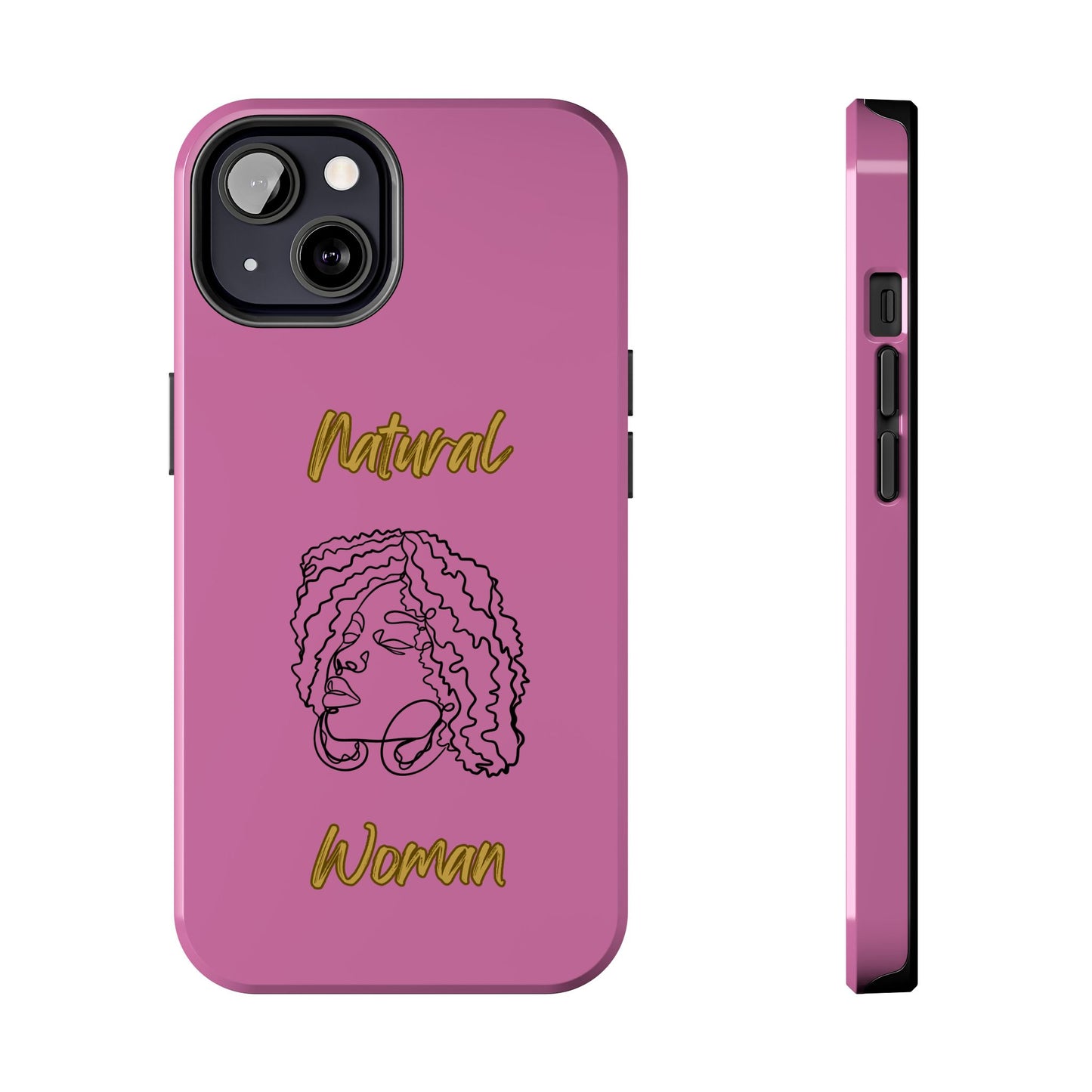 Natural Woman Naturally Me (BL)Tough Phone Cases LIGHT PINK