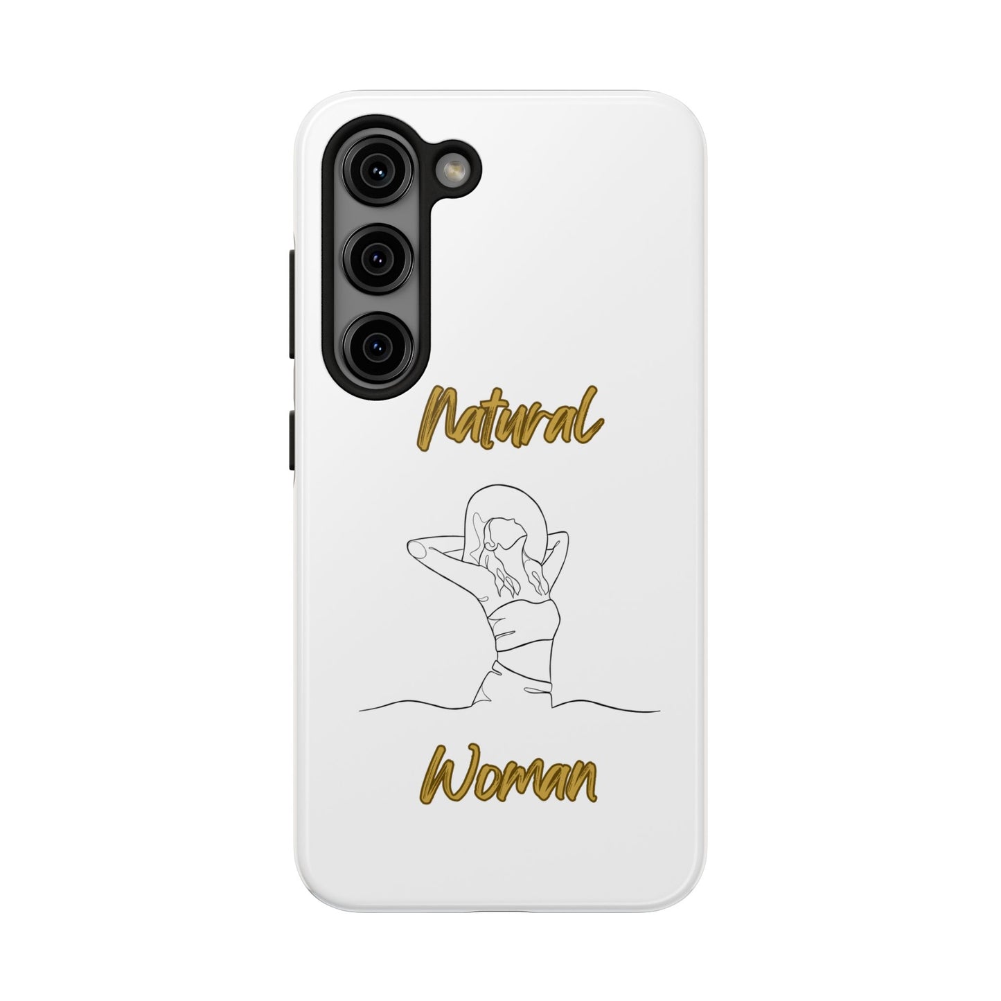 Natural Woman Sun Fun (BL)Tough Phone Cases WHITE
