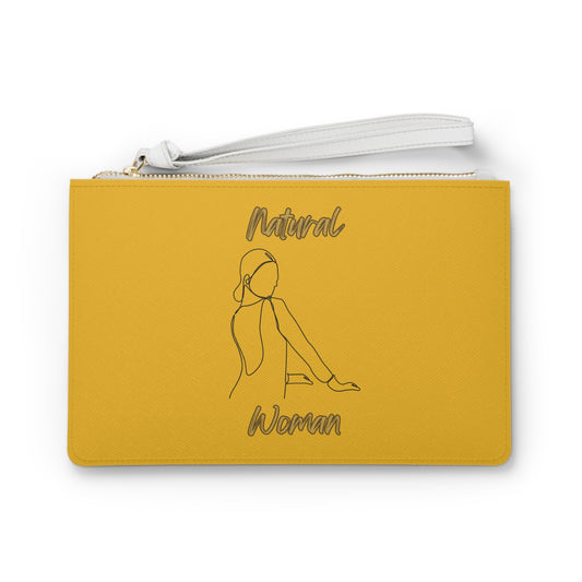 Natural Woman Hands Ready (BL) Clutch Bag YELLOW