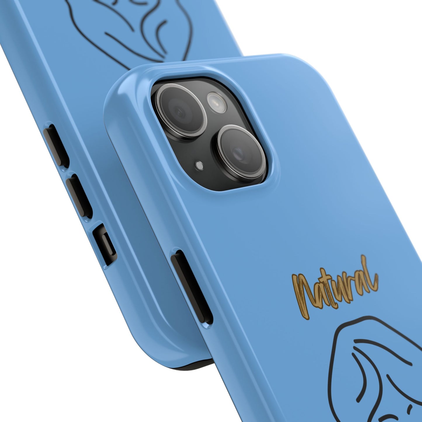 Natural Woman Modest (BL)Tough Phone Cases LIGHT BLUE