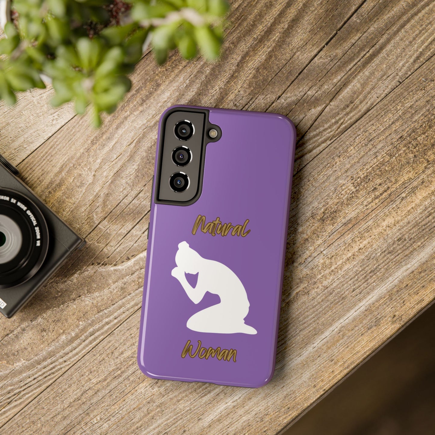 Natural Woman Pray (WL) Tough Phone Cases LIGHT PURPLE