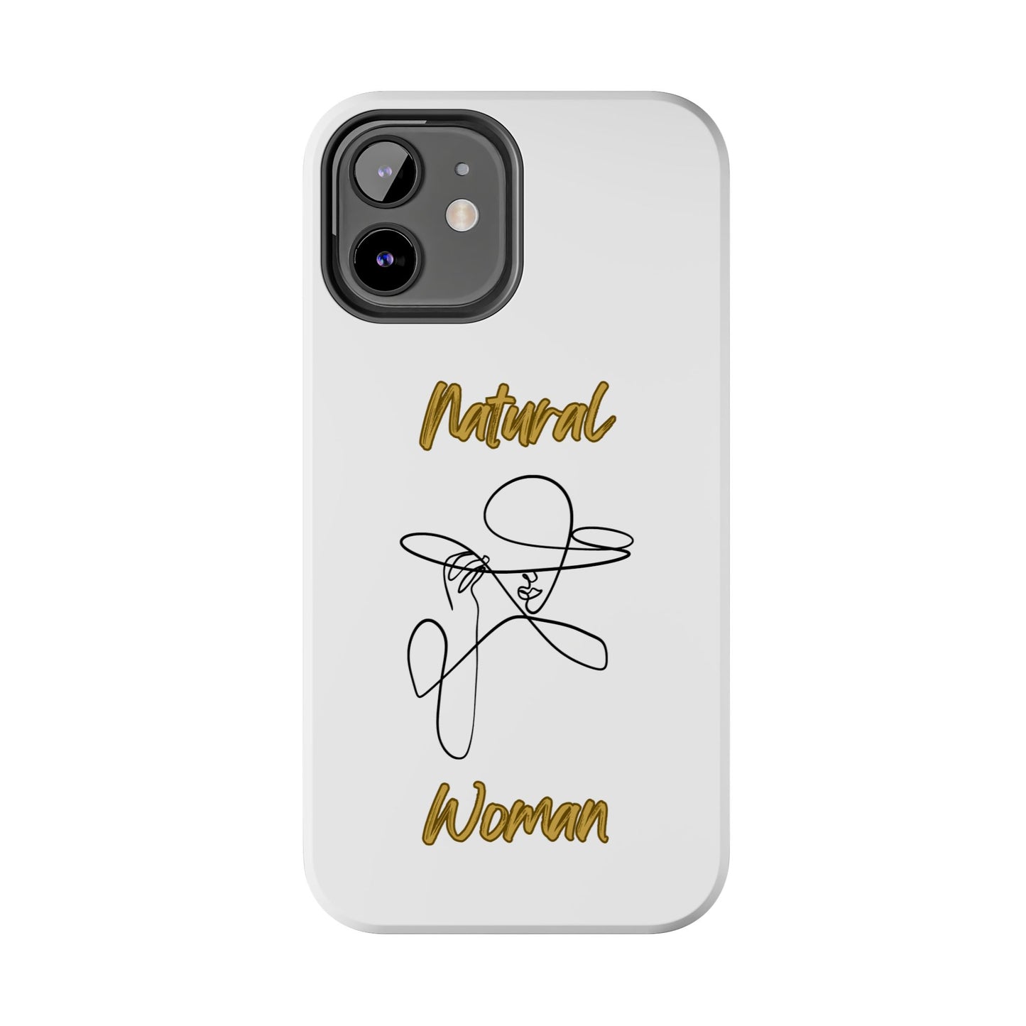 Natural Woman An Original (BL)Tough Phone Cases WHITE