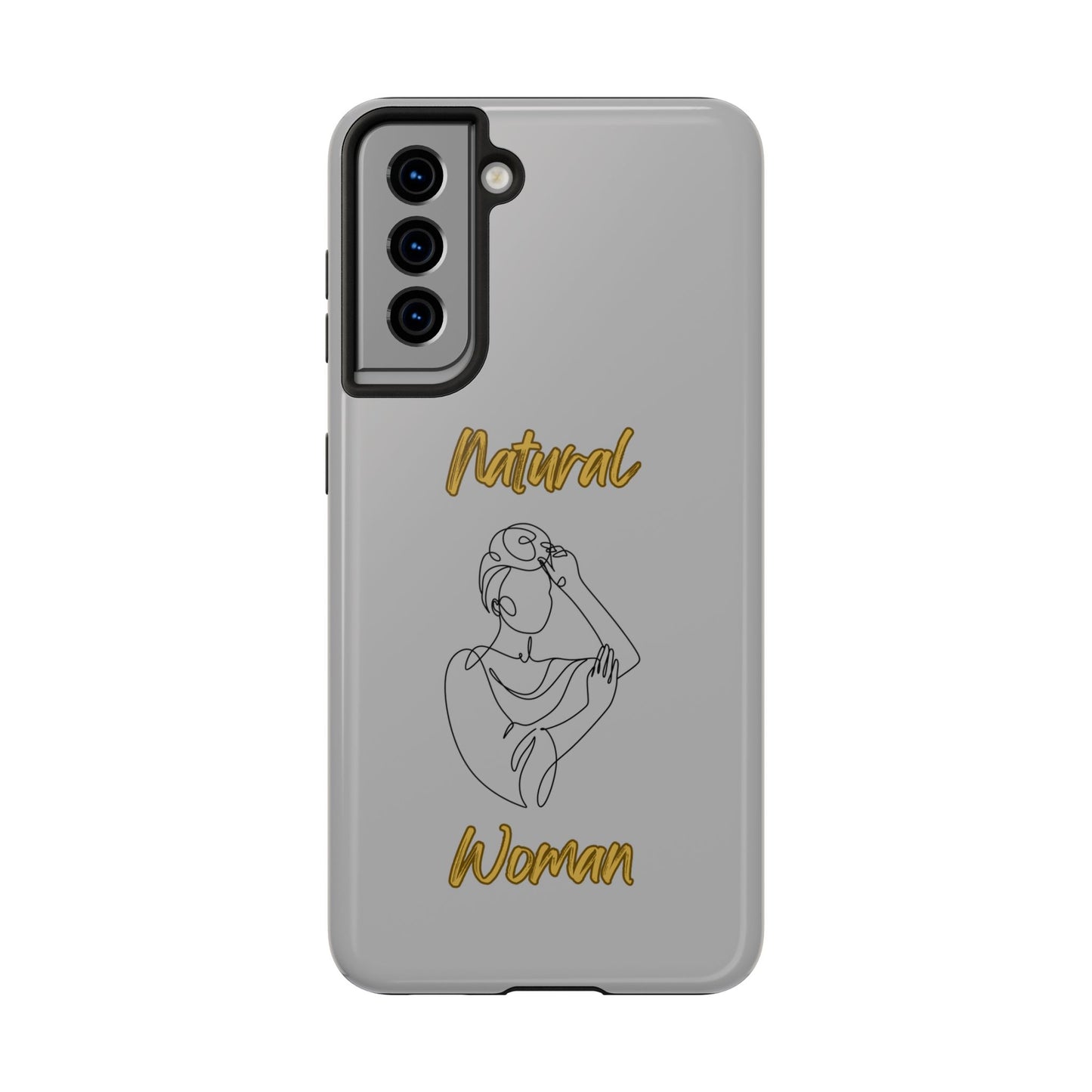 Natural Woman Style (BL)Tough Phone Cases LIGHT GREY