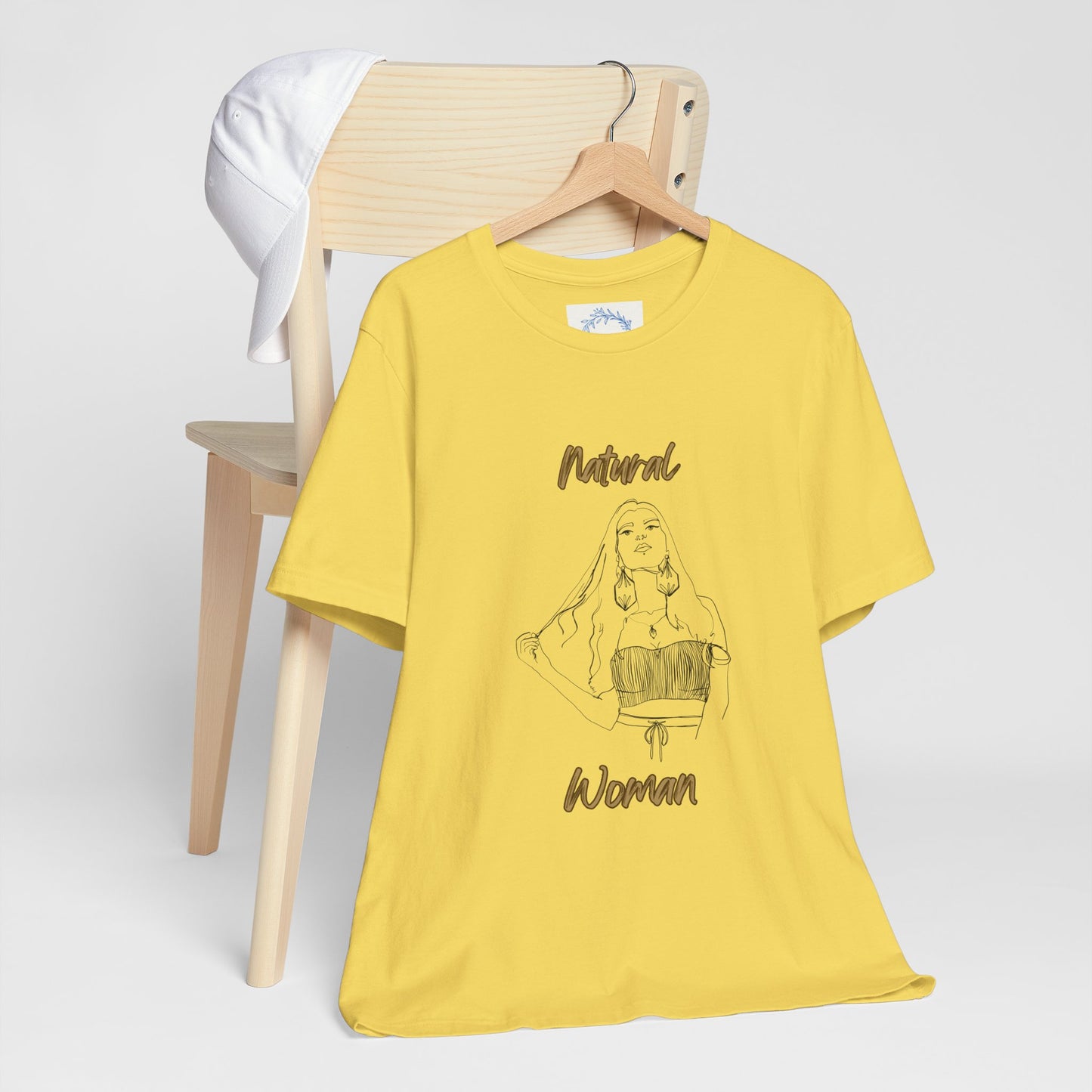 Natural Woman Thinking (BL) Short Sleeve T-Shirt
