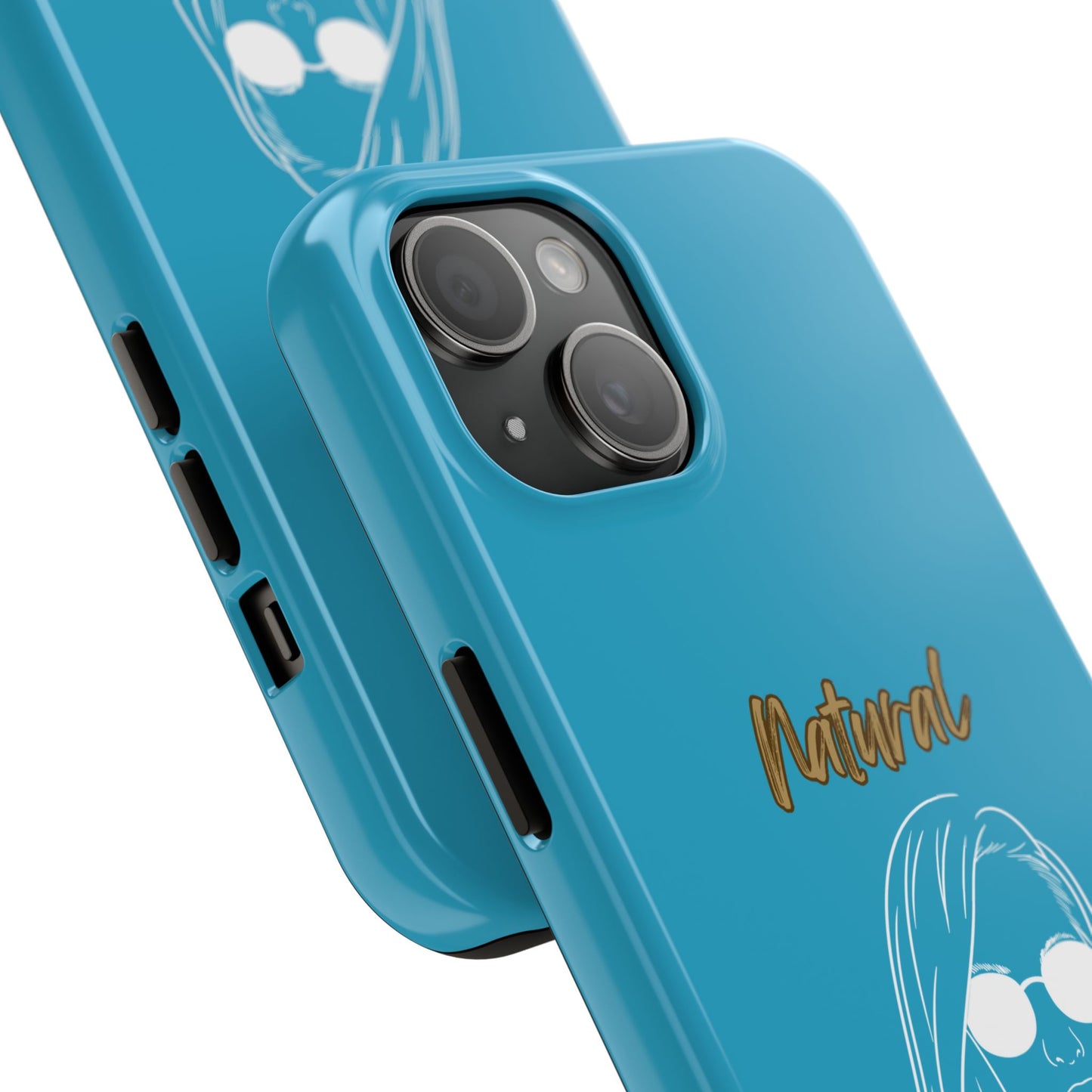Natural Woman Shades (WL)Tough Phone Cases TURQUOISE