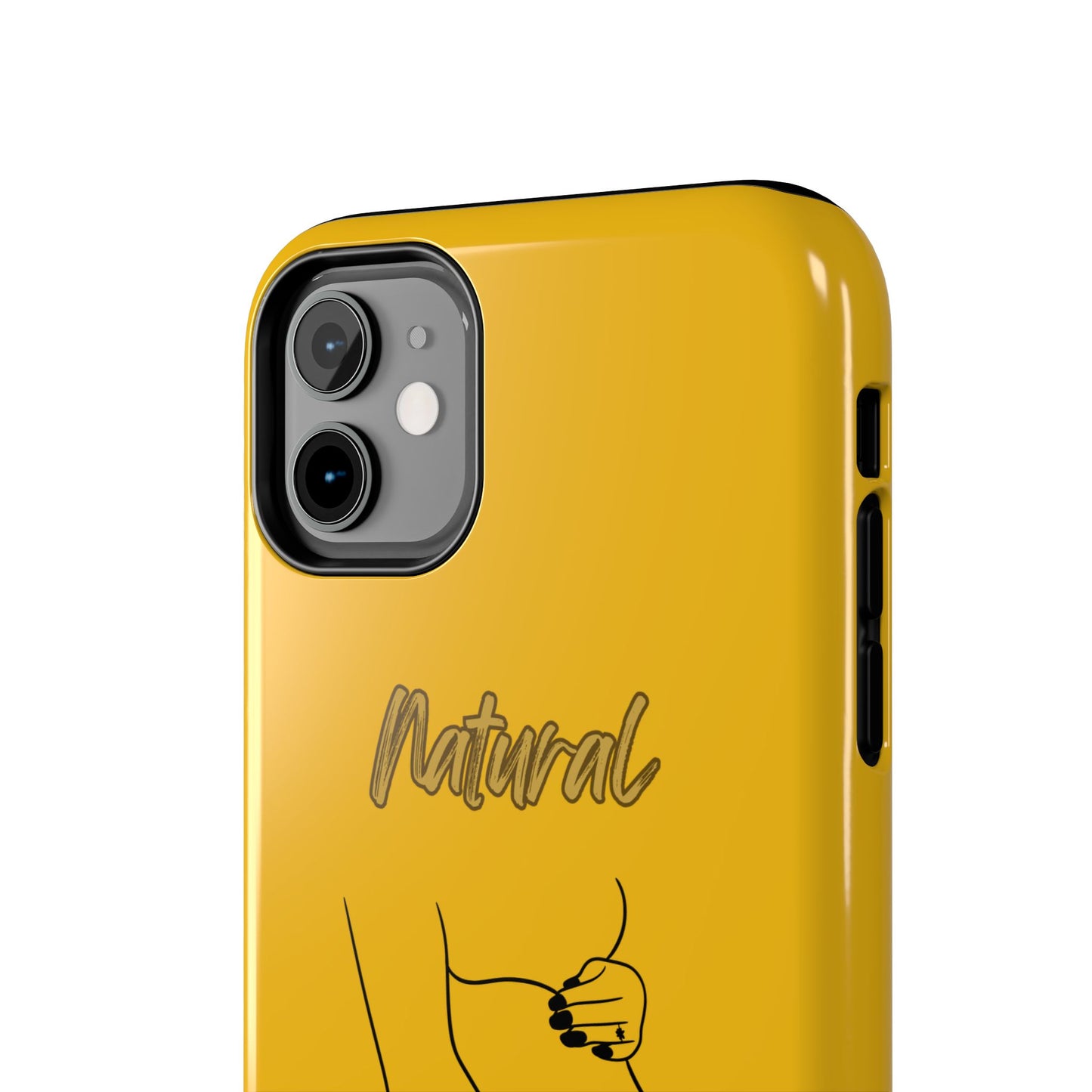 Natural Woman Loved In & Out (BL)Tough Phone Cases YELLOW