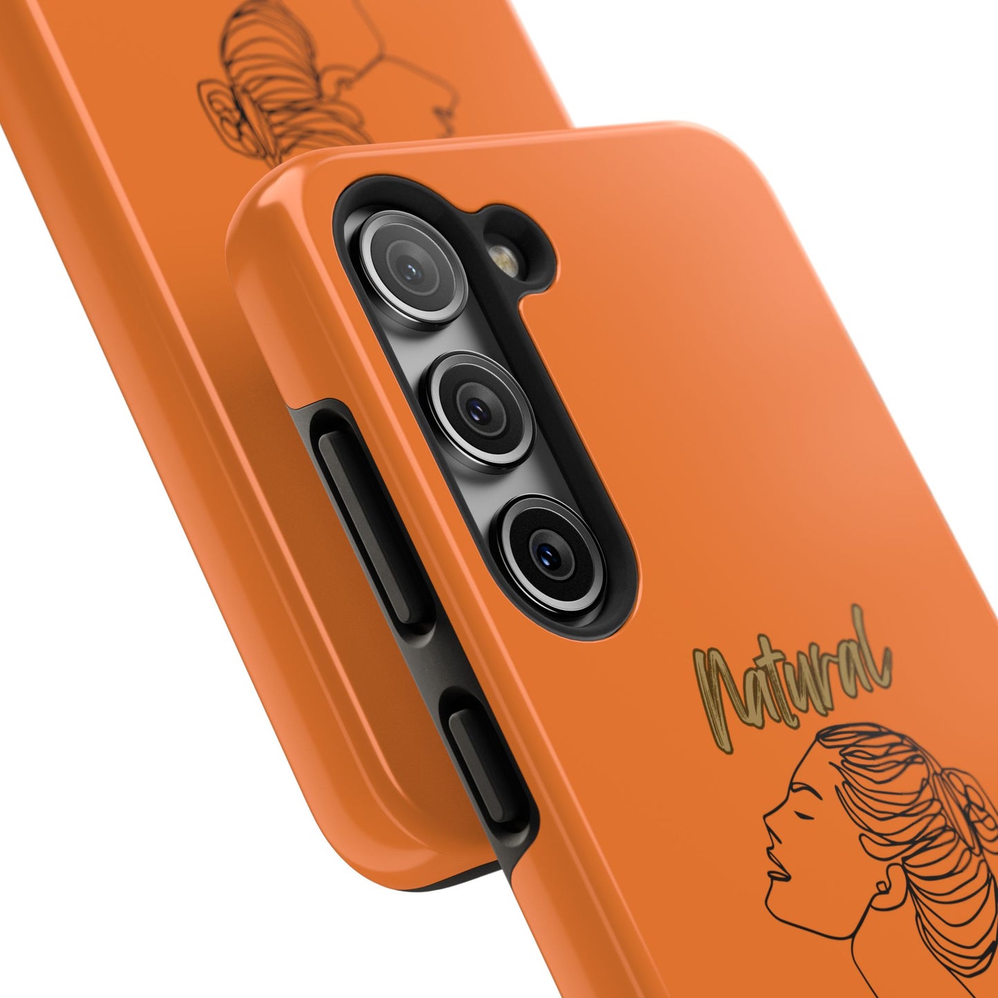 Natural Woman Wet Bun (BL) Tough Phone Cases CRUSTA