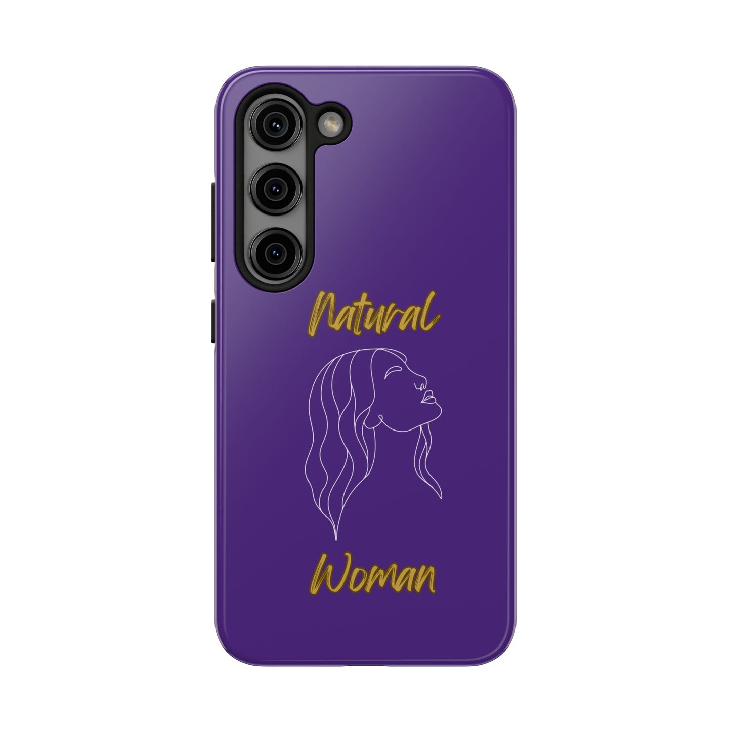 Natural Woman Breeze On Face (WL)Tough Phone Cases PURPLE