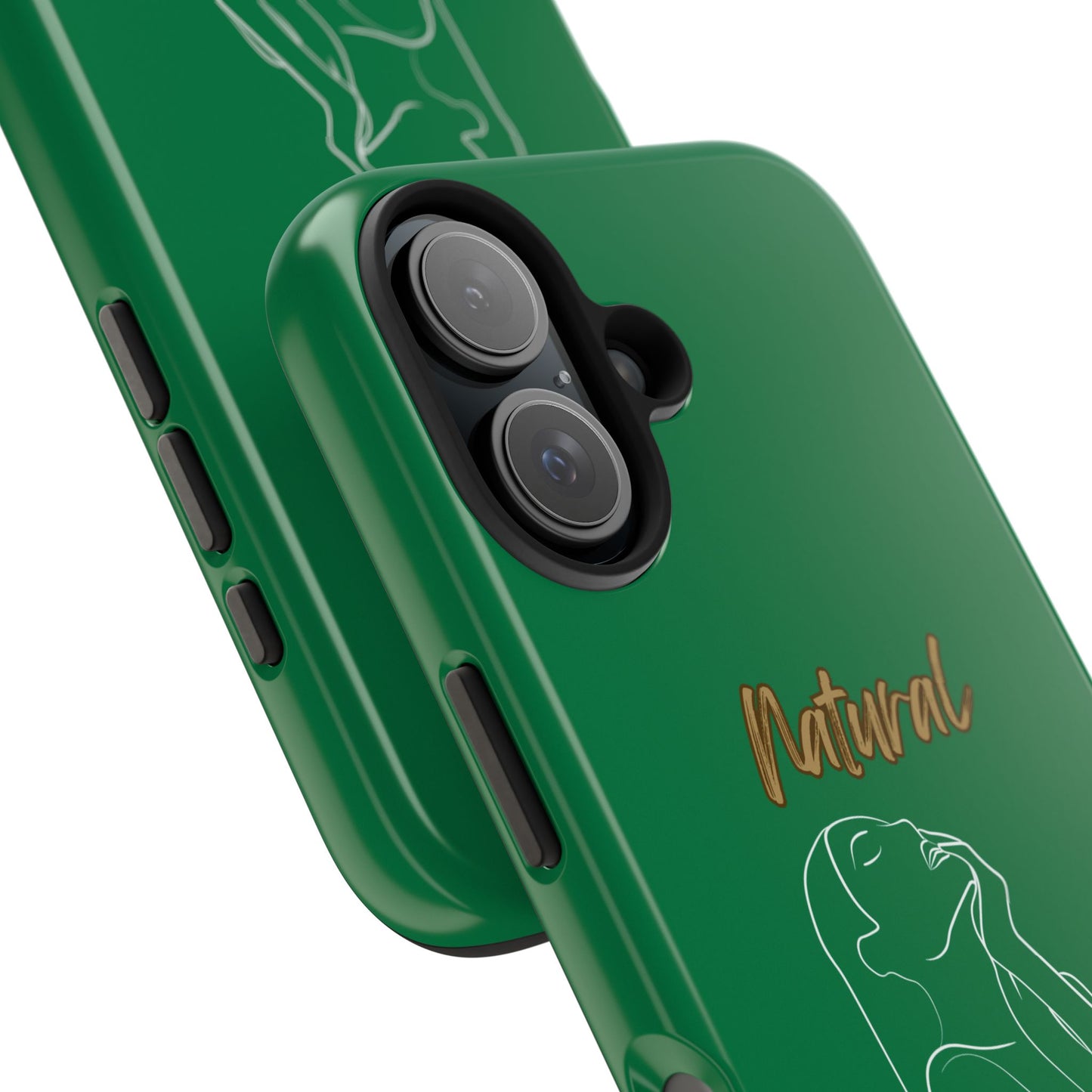 Natural Woman Thank You (WL) Tough Phone Cases DARK GREEN