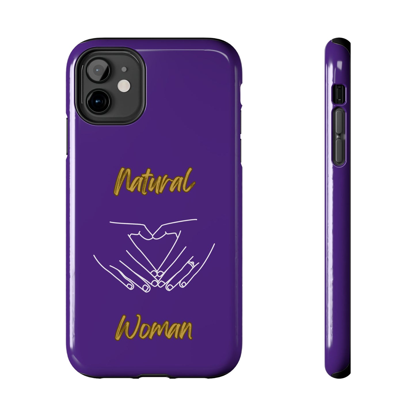 Natural Woman I Love You (WL)Tough Phone Cases PURPLE