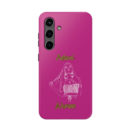 Natural Woman Thinking (WL)Tough Phone Cases PINK