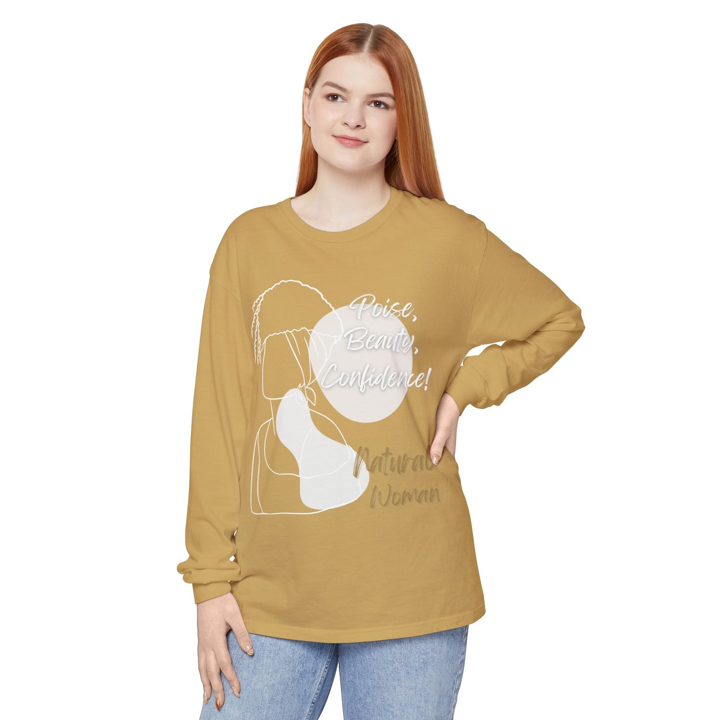 Natural Woman Puff (WL) Long Sleeve T-Shirt