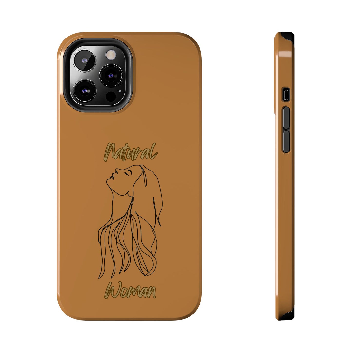 Natural Woman Appreciation (BL) Tough Phone Cases LIGHT BROWN