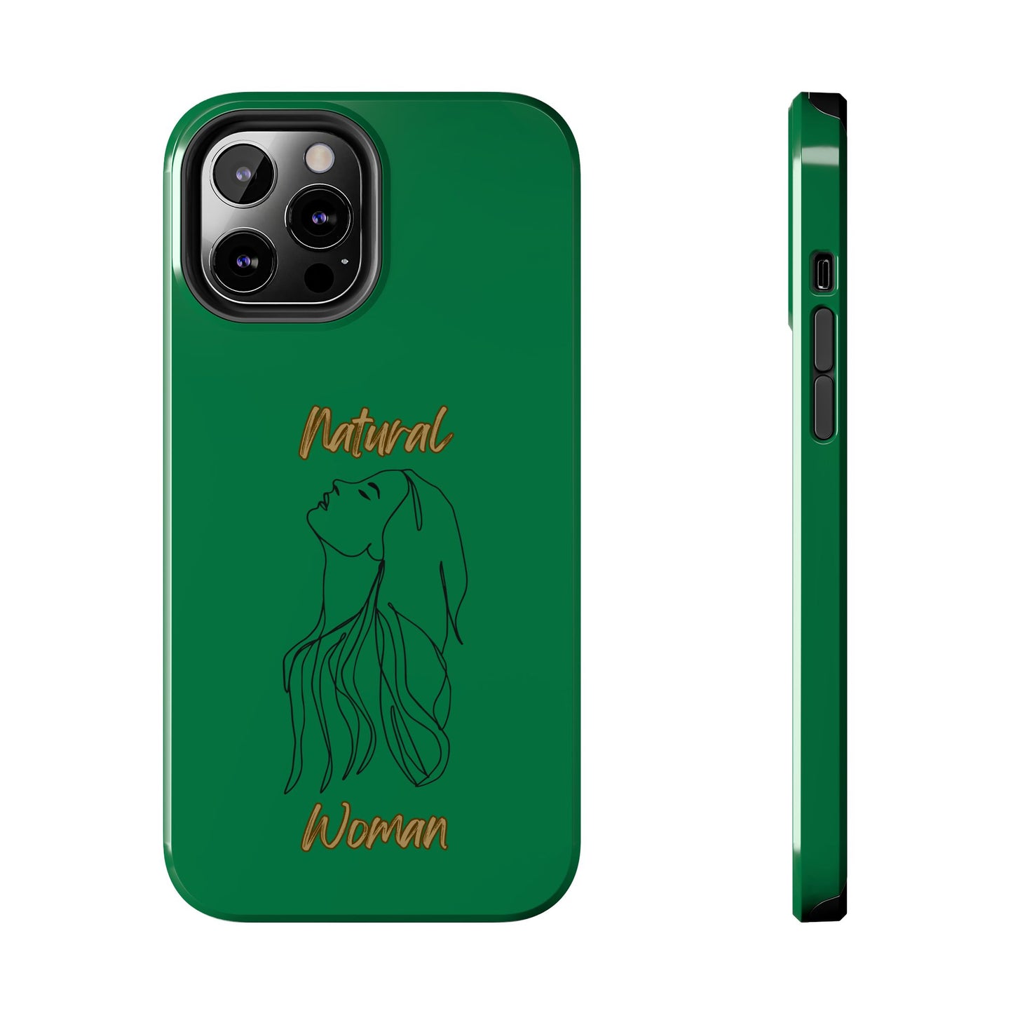 Natural Woman Appreciation (BL) Tough Phone Cases DARK GREEN