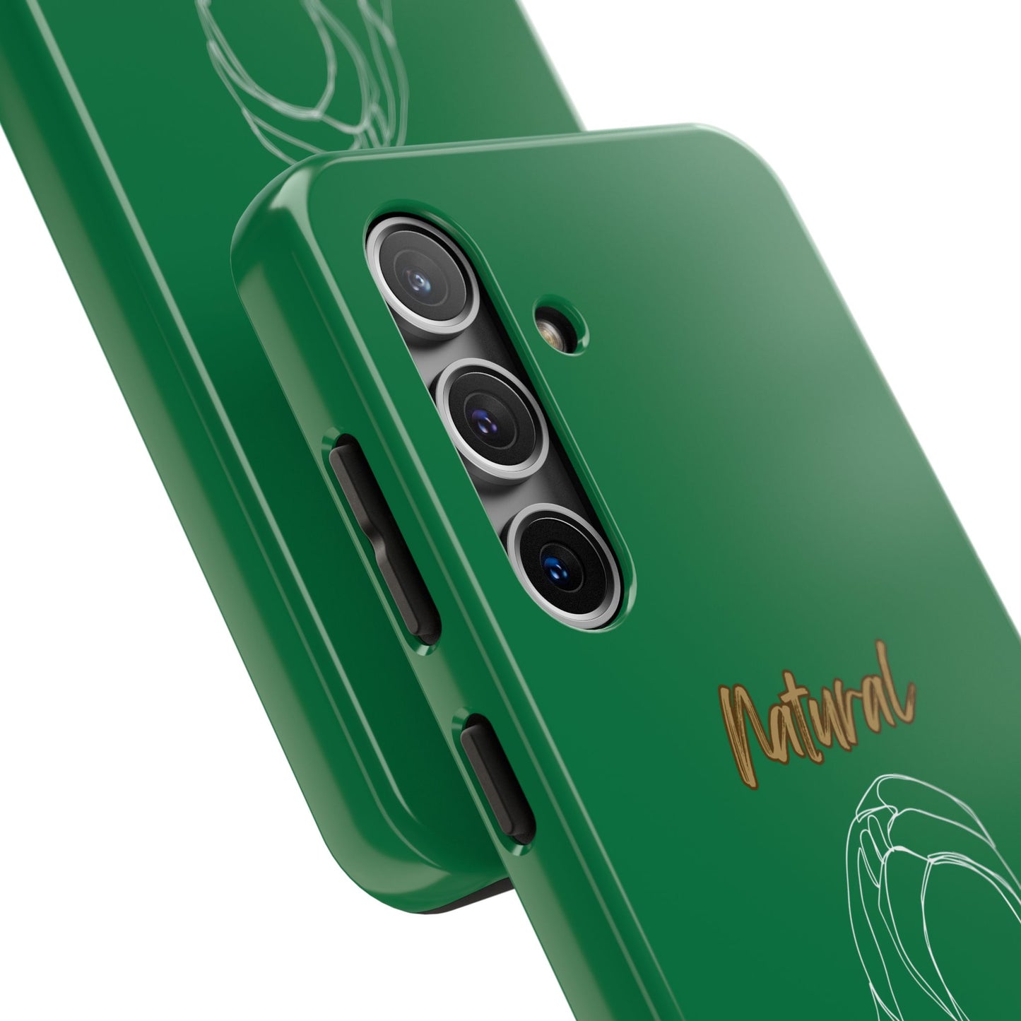 Natural Woman Towel Wrapped (WL)Tough Phone Cases DARK GREEN