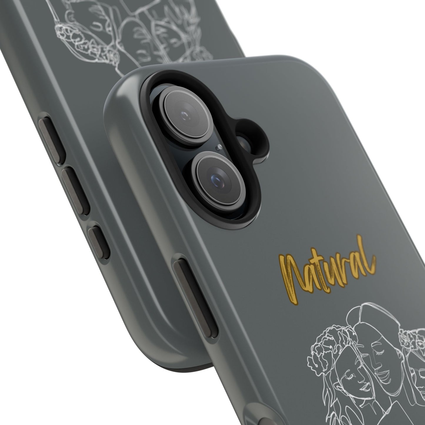 Natural Woman Me & My Girls (WL)Tough Phone Cases DARK GREY