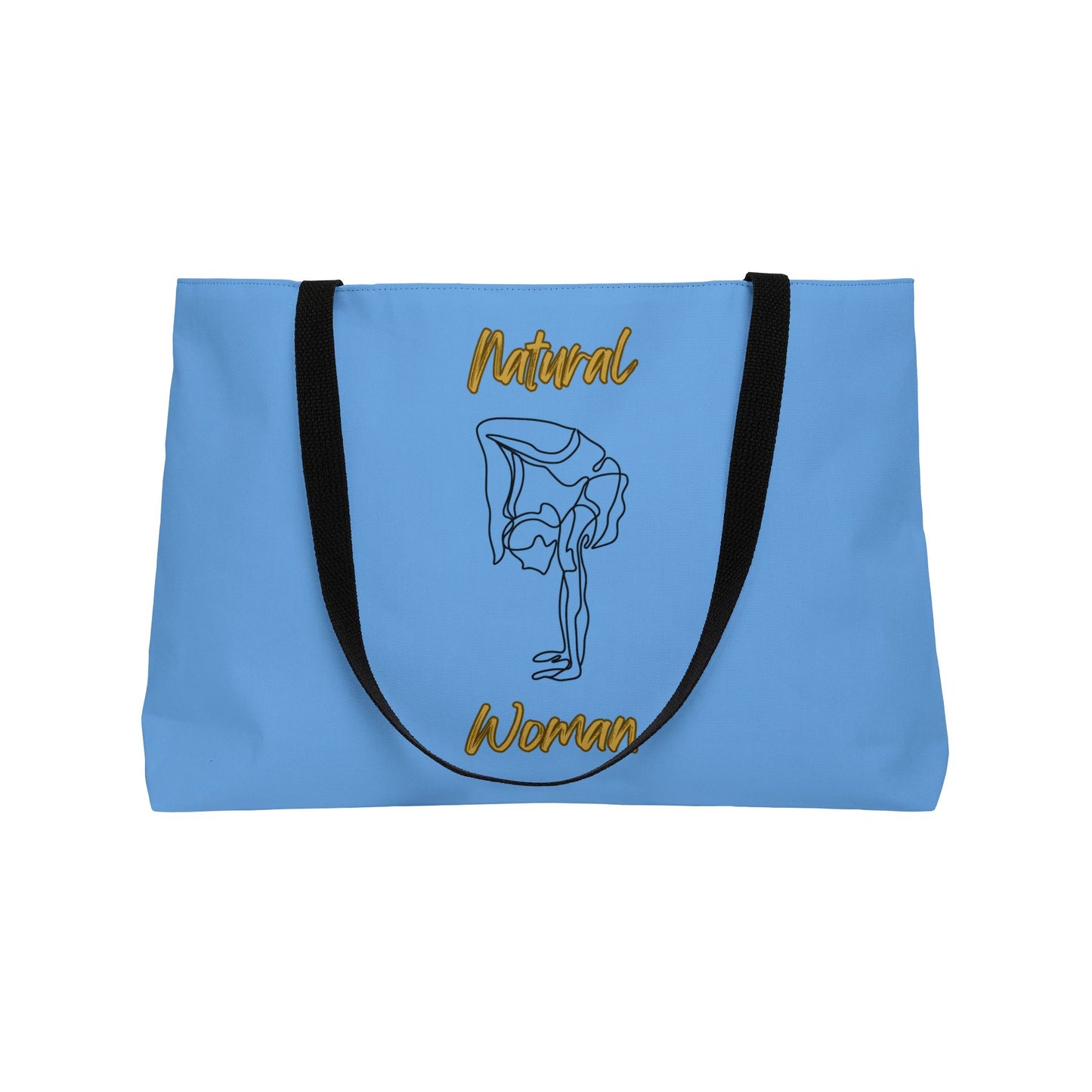 Natural Woman Flexible (BL) Weekender Tote Bag LIGHT BLUE