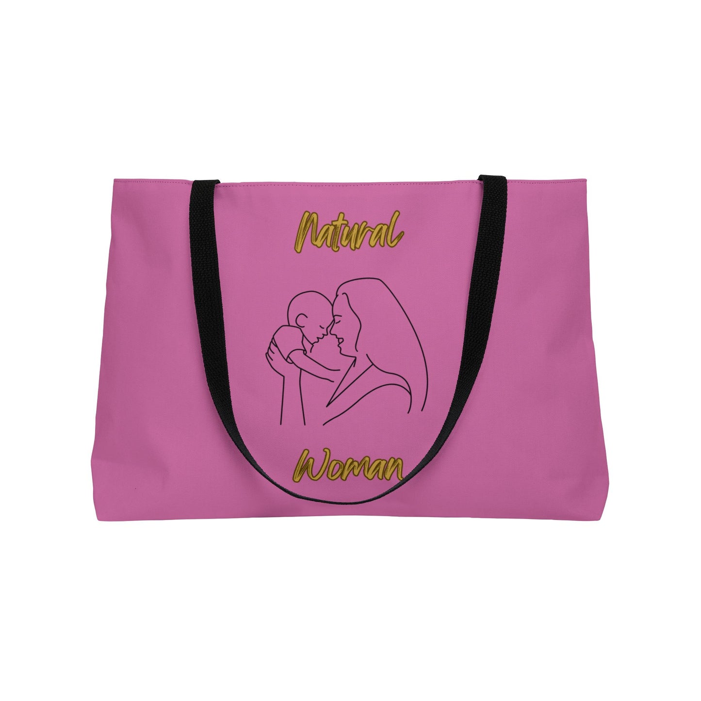 Natural Woman Joy (BL) Weekender Tote Bag LIGHT PINK