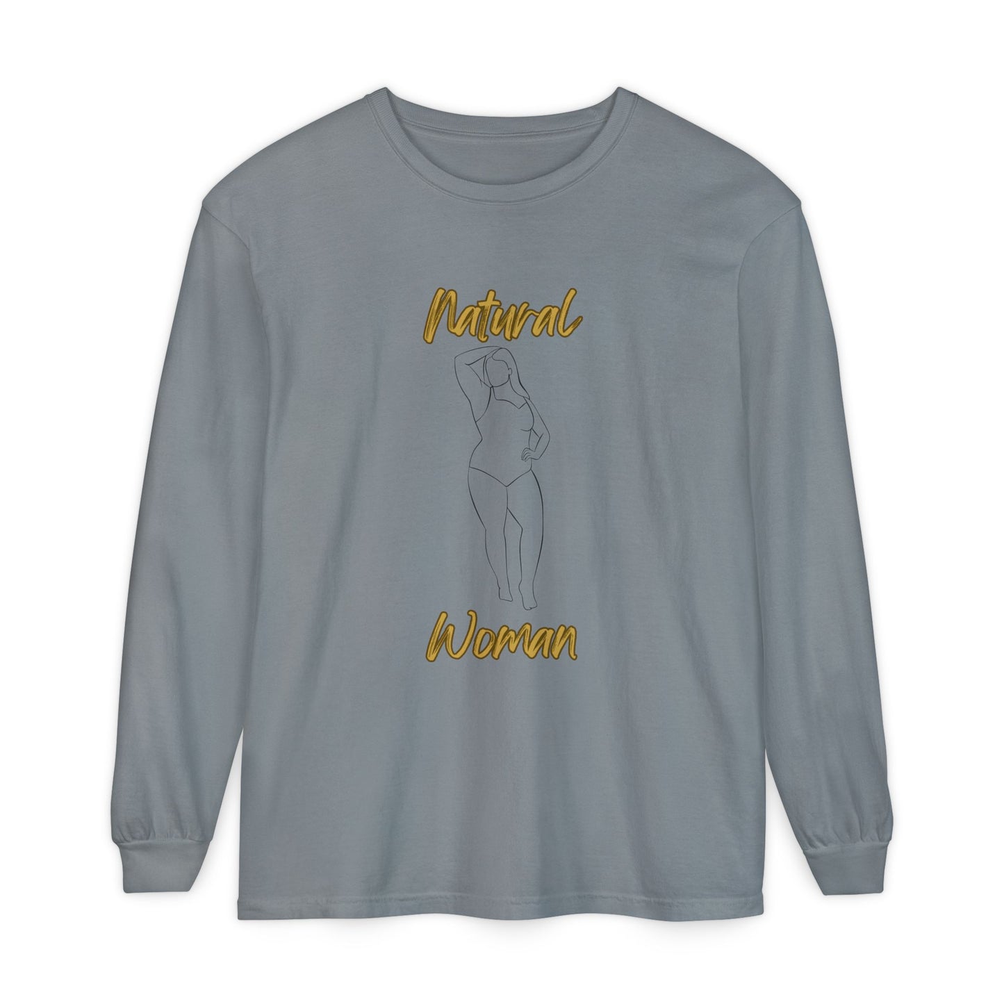 Natural Woman Looking Good (BL) Long Sleeve T-Shirt