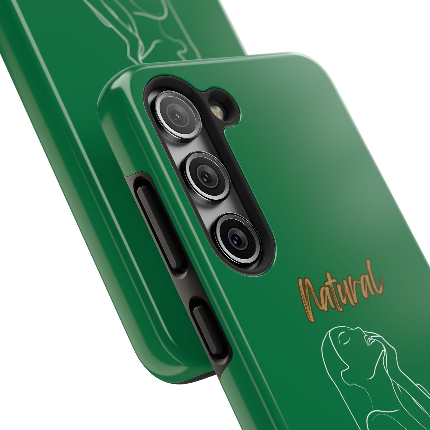 Natural Woman Thank You (WL) Tough Phone Cases DARK GREEN