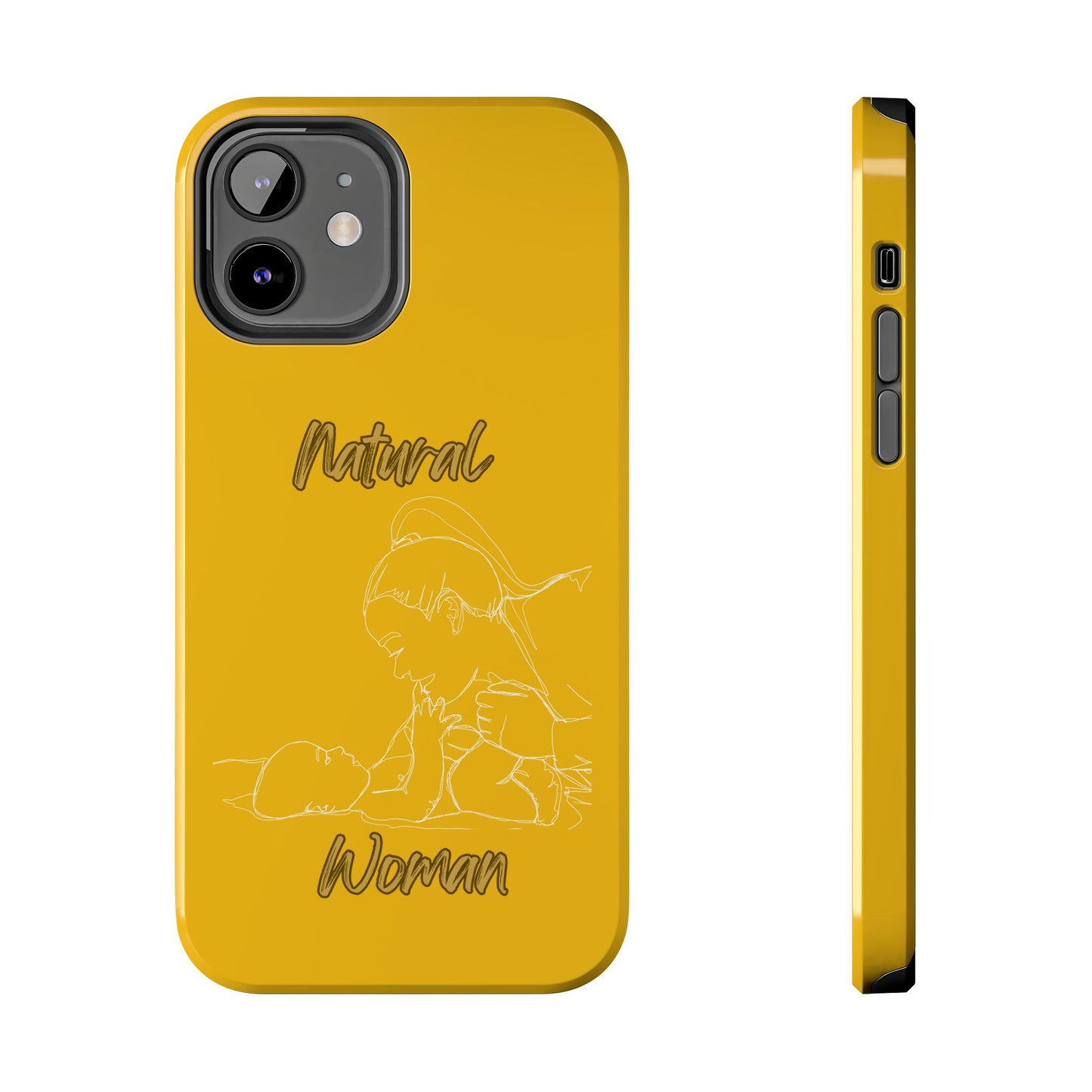Natural Woman New Life (WL)Tough Phone Cases YELLOW