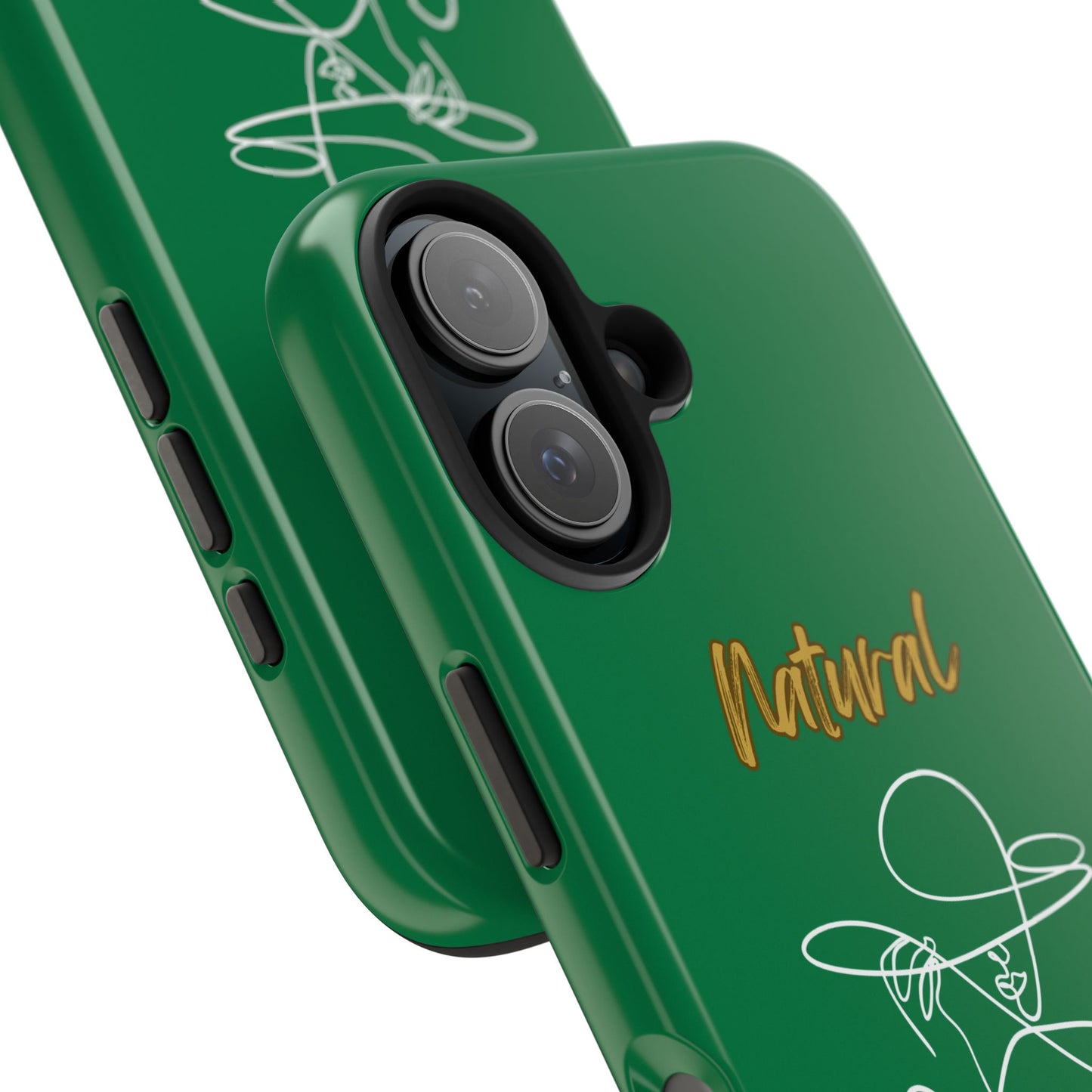 Natural Woman An Original (WL)Tough Phone Cases DARK GREEN