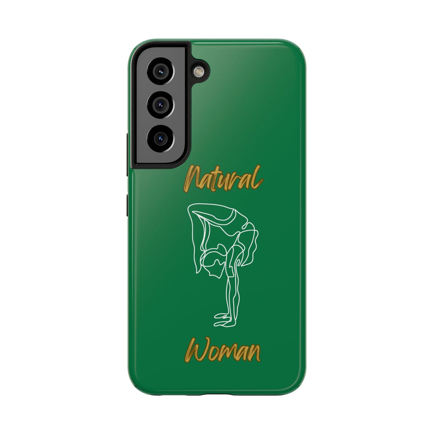 Natural Woman Flexible (WL)Tough Phone Cases DARK GREEN