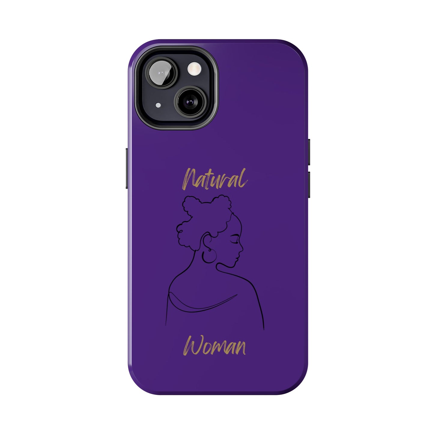 Natural Woman Twists (BL) Tough Phone Cases PURPLE