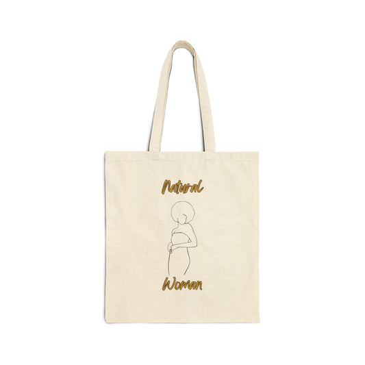 Natural Woman Sho Nuff (BL) Canvas Tote Bag