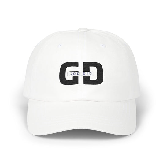 "GOD DID" (BL) Custom Embroidered Casual Cap