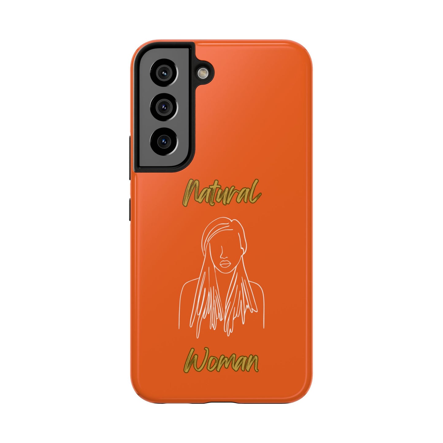 Natural Woman Content (WL)Tough Phone Cases ORANGE
